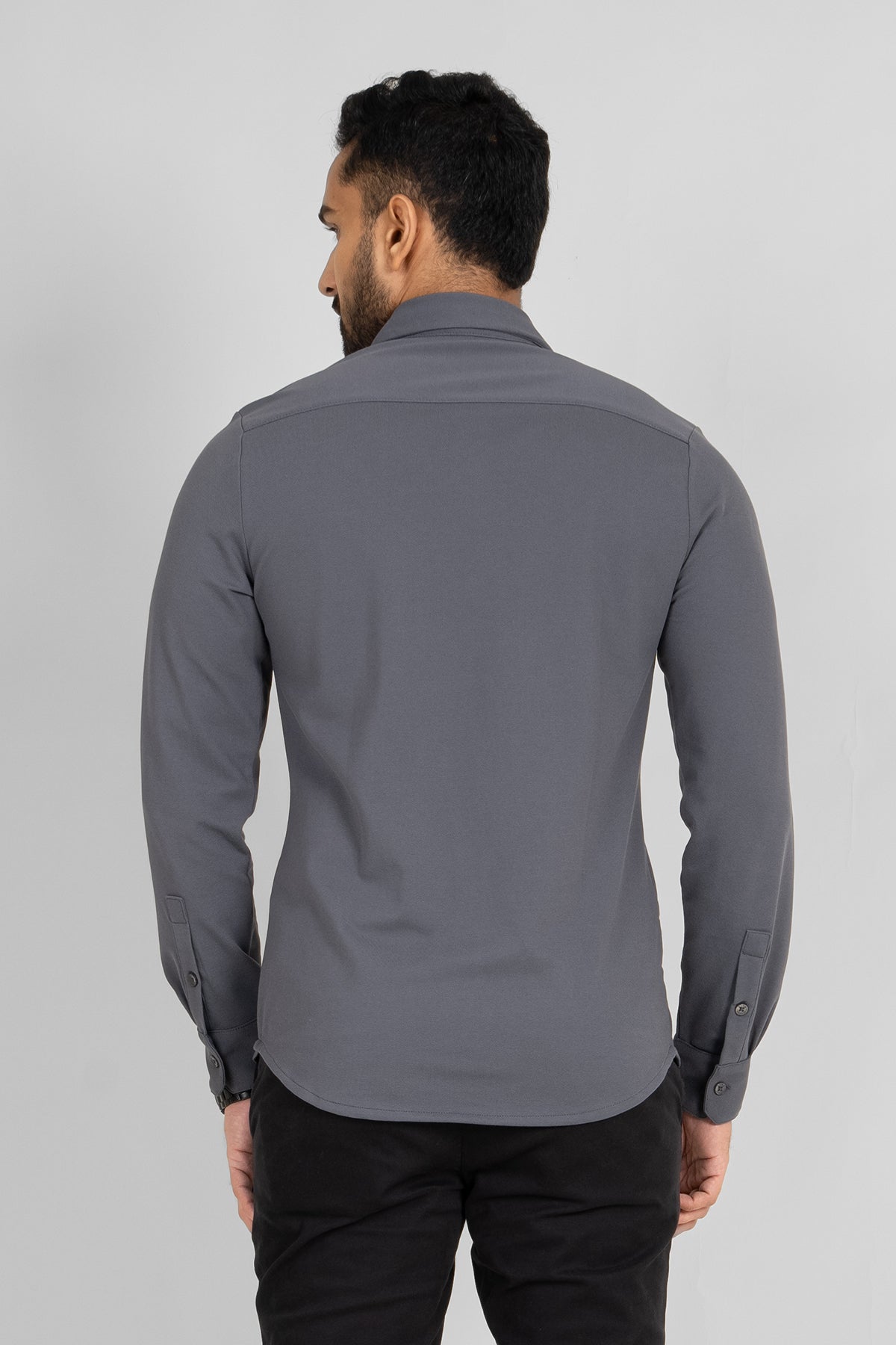 King Street Premium Men's Long Sleeve Casual Shirt