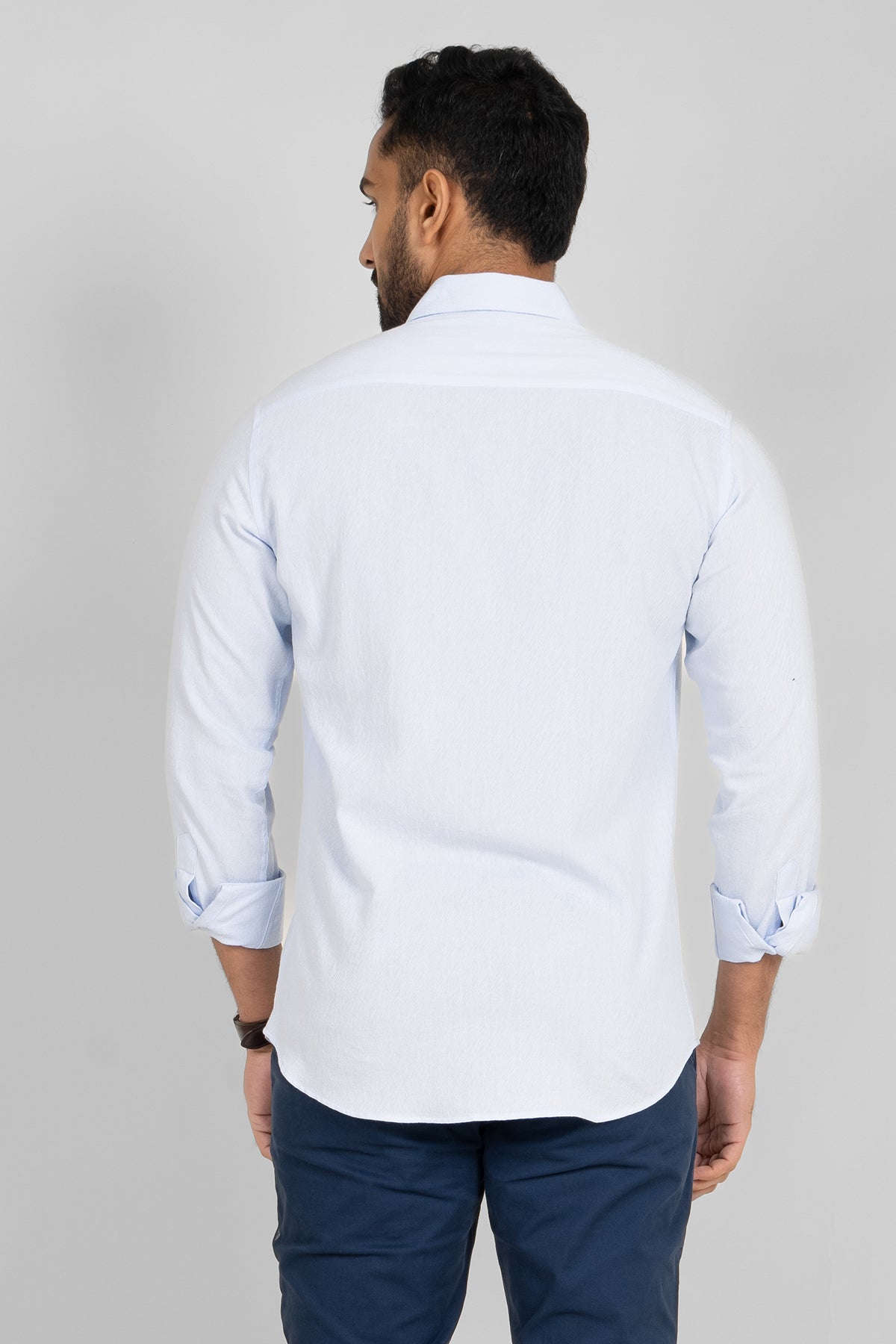 King Street Men's Long Sleeve Casual Shirt