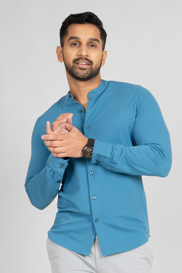 King Street Premium Men's Long Sleeve Casual Shirt