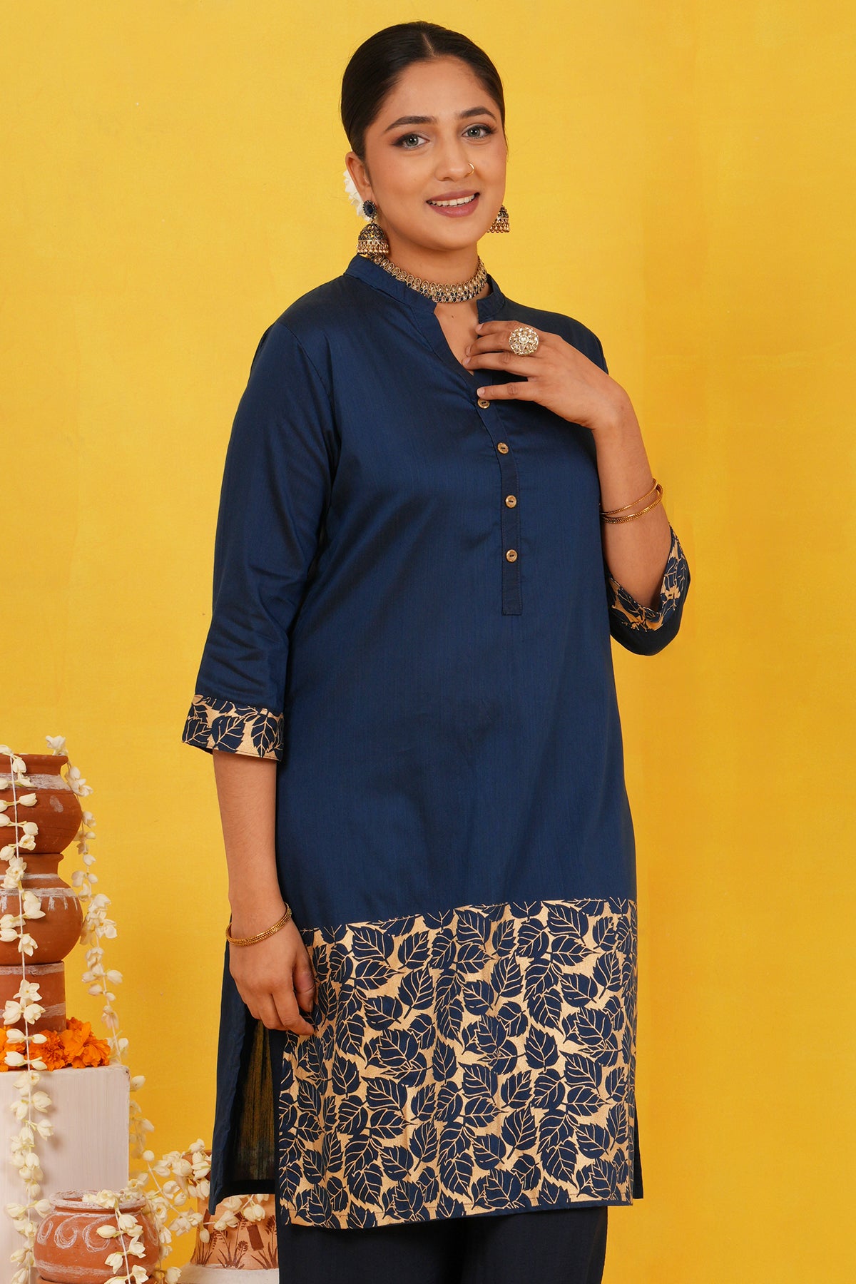 Hada PONGAL Women's Casual Kurta