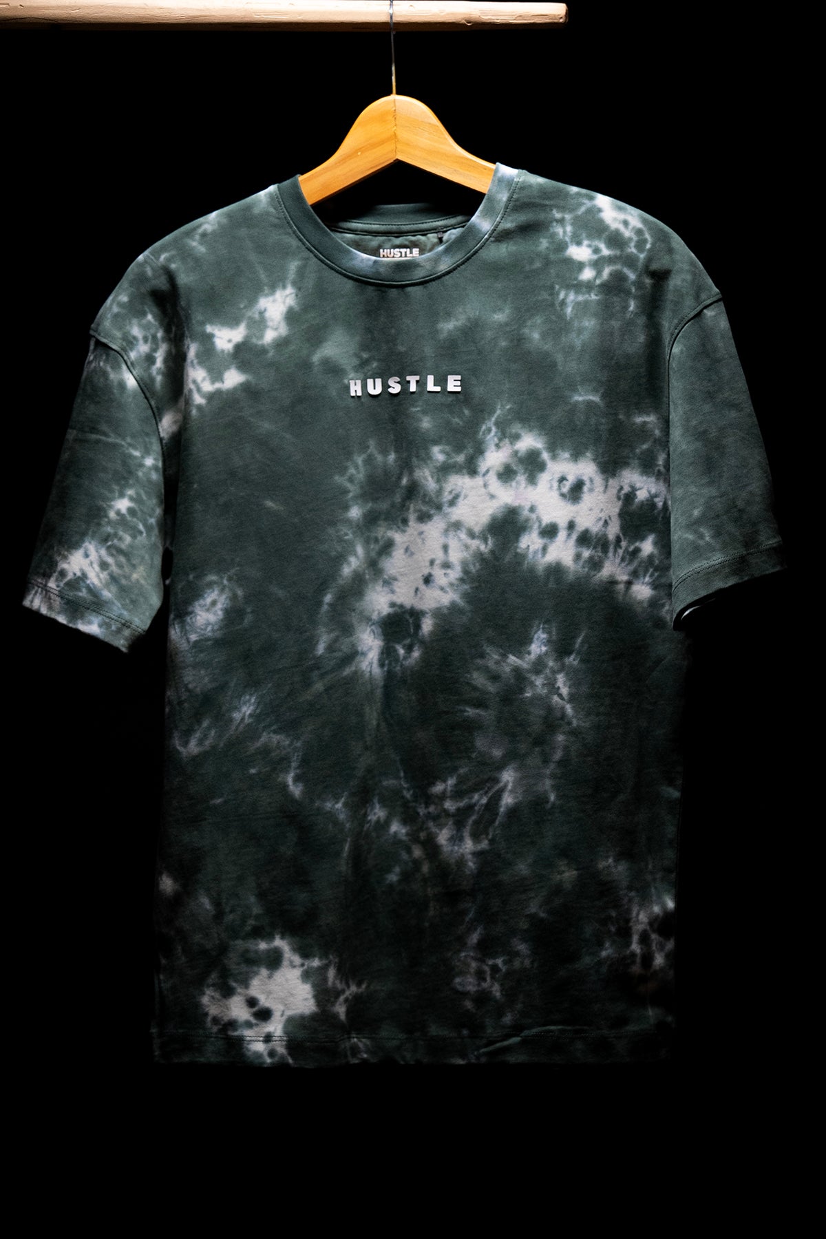 Hustle Men's Short Sleeve Printed Casual T-Shirt