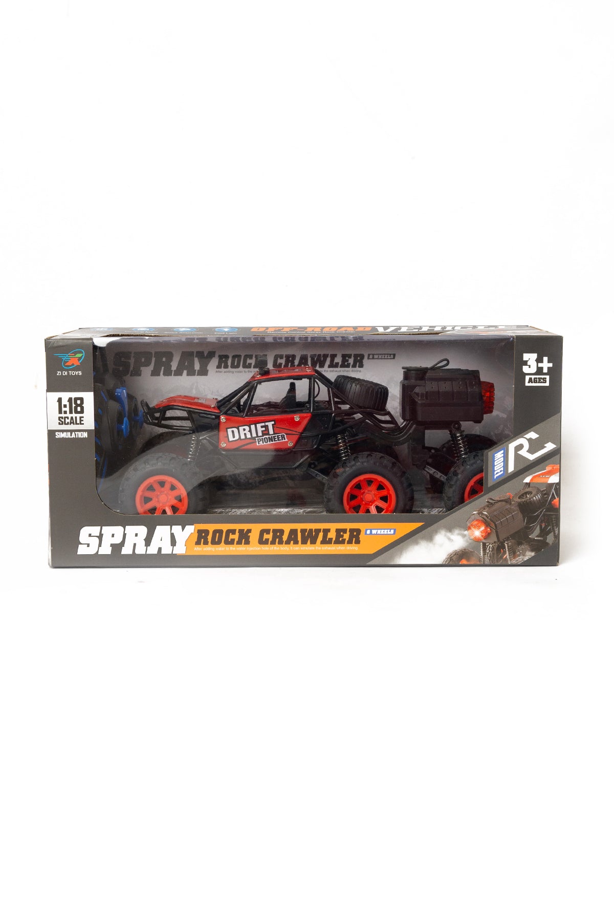 1 : 18 Spray Rock Crawler Remote Control Car