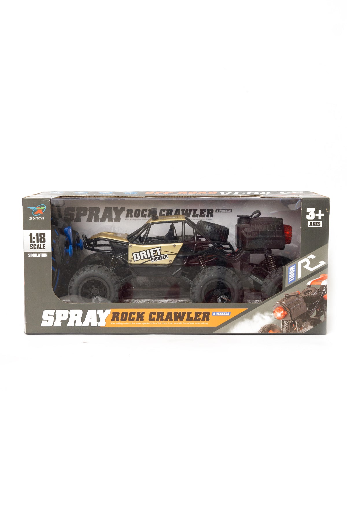 1 : 18 Spray Rock Crawler Remote Control Car