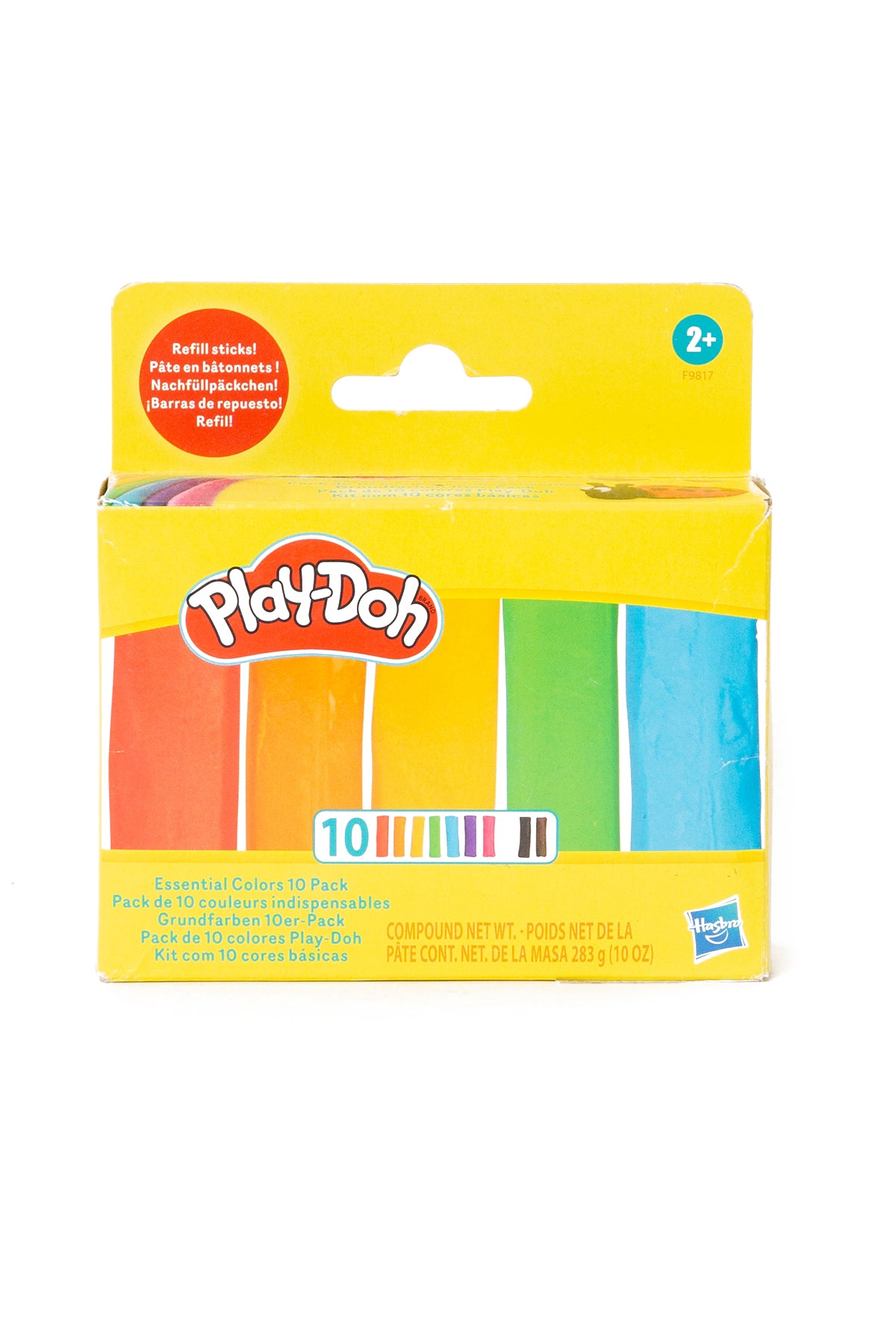 Play-Doh Essential Colors 10 Pack of Refill Sticks