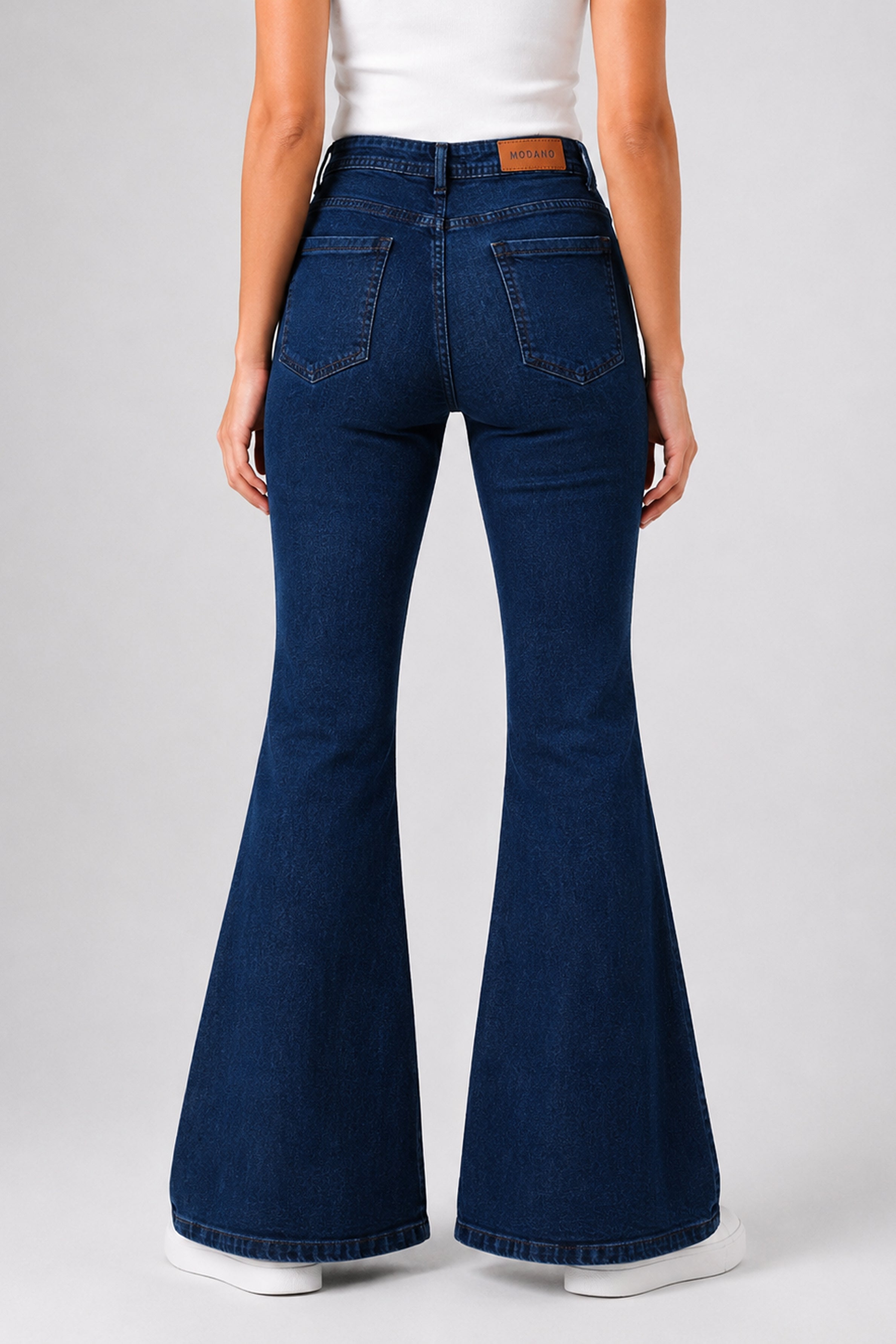 MODANO Women's Jeans - Dark Blue
