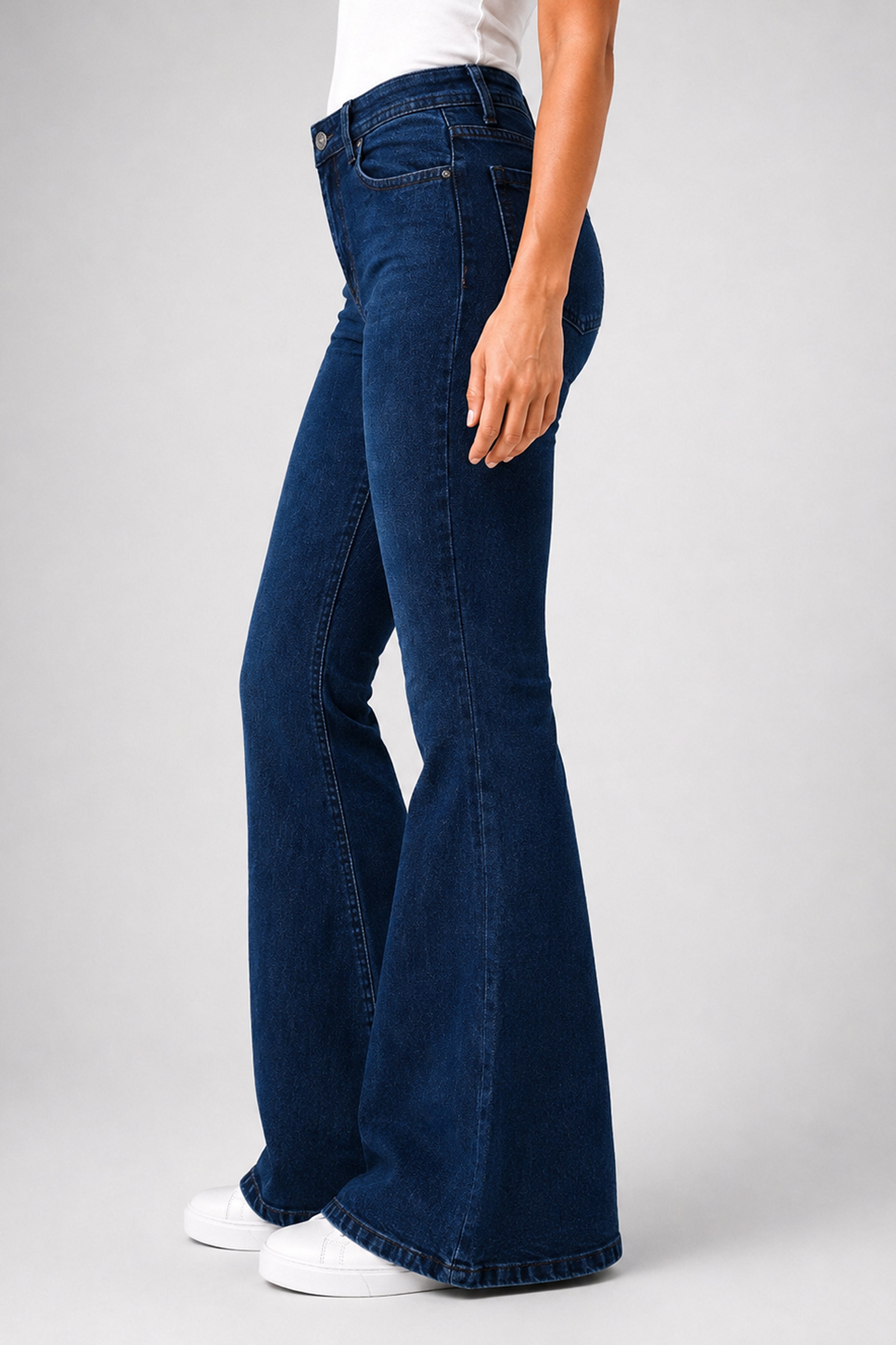 MODANO Women's Jeans - Dark Blue