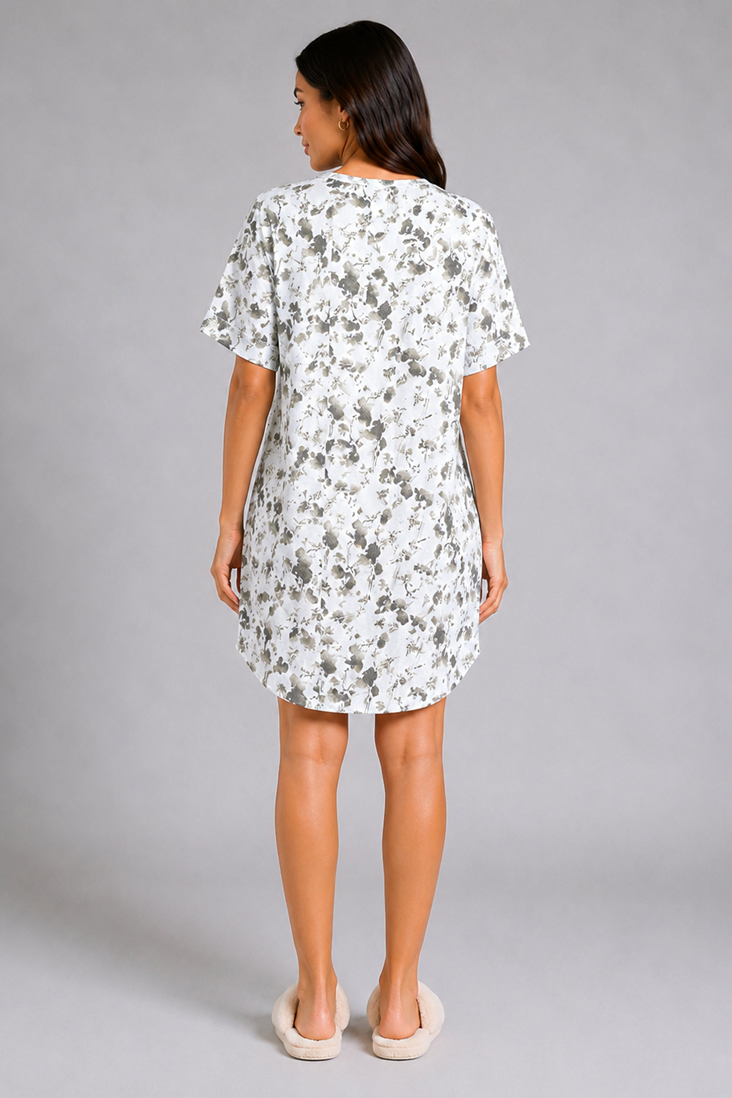 Envogue Casual Linen Dress - Green