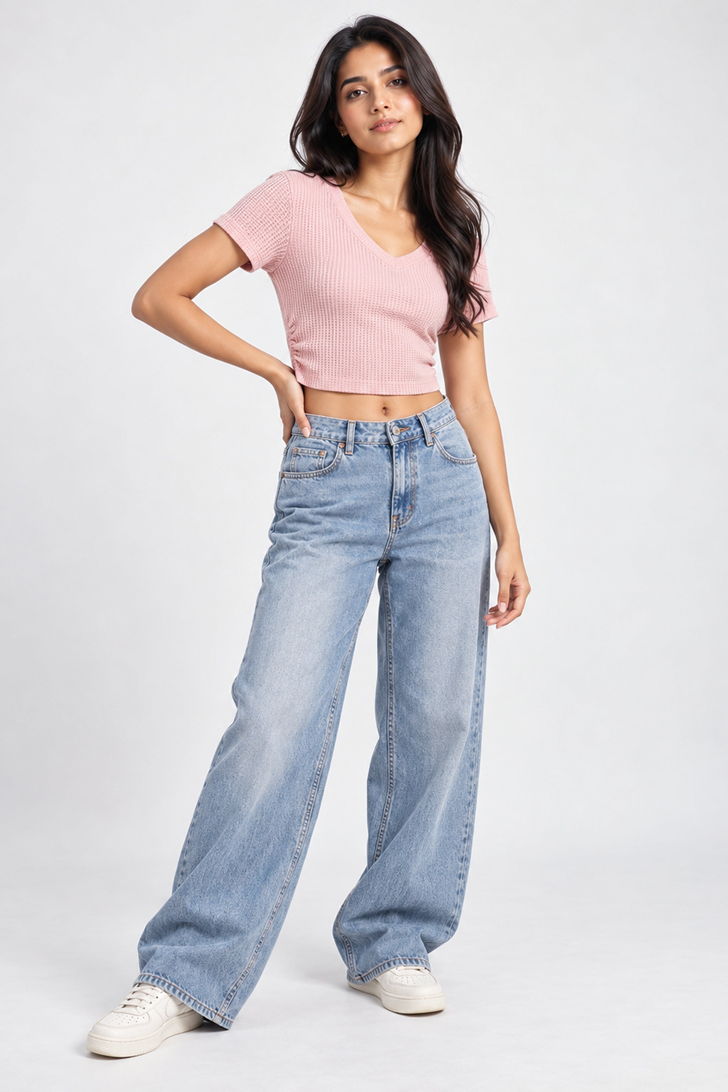 MODANO PETALS IN BLOOM Casual Top - Pink