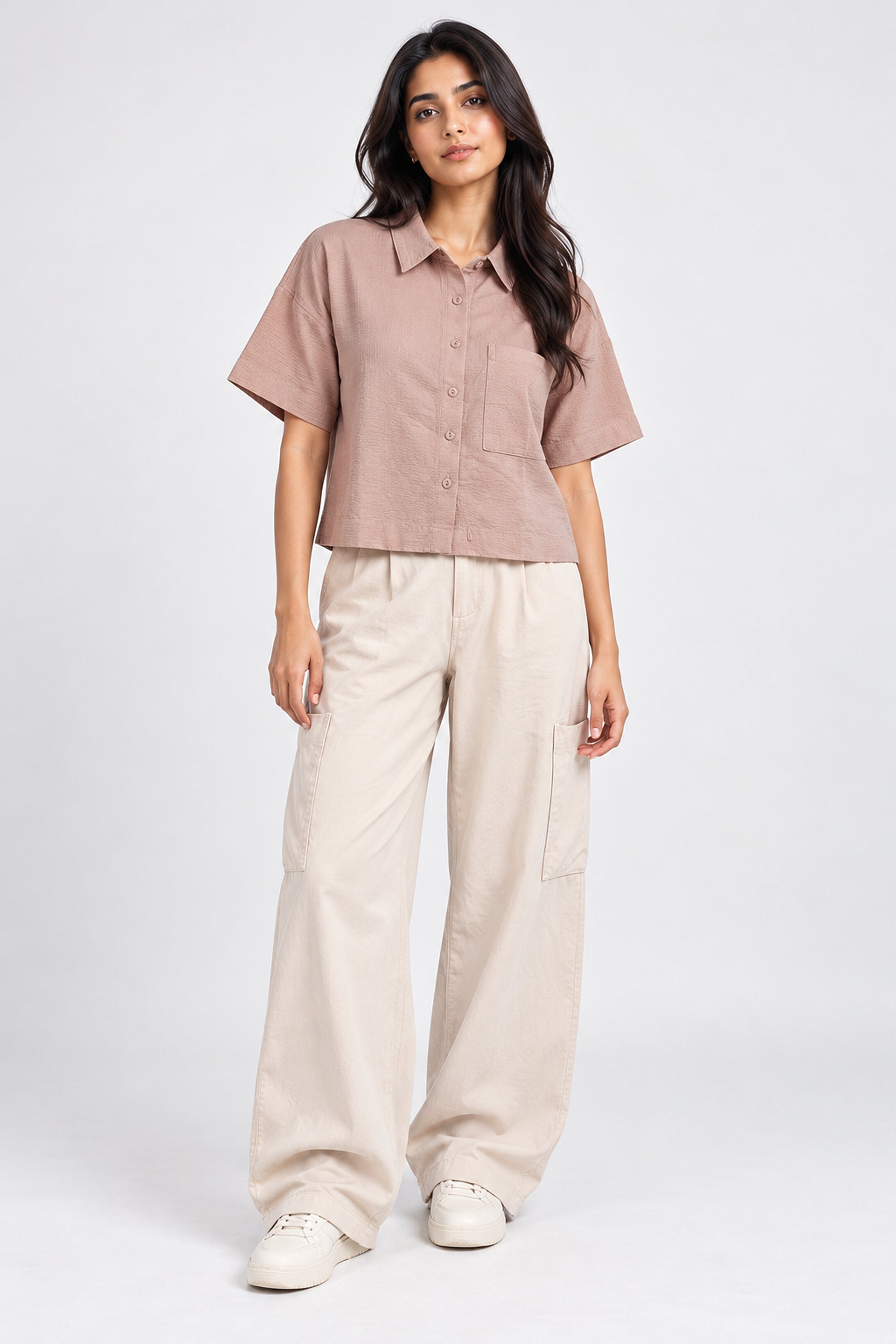 MODANO PETALS IN BLOOM Casual Top - Pink