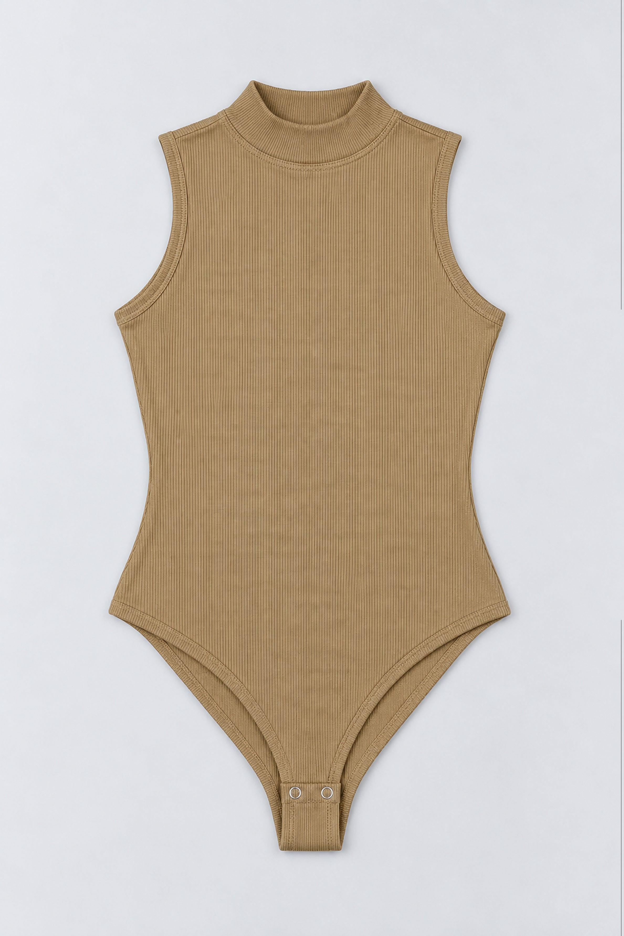Envogue Women’s Casual Bodysuit - Beige