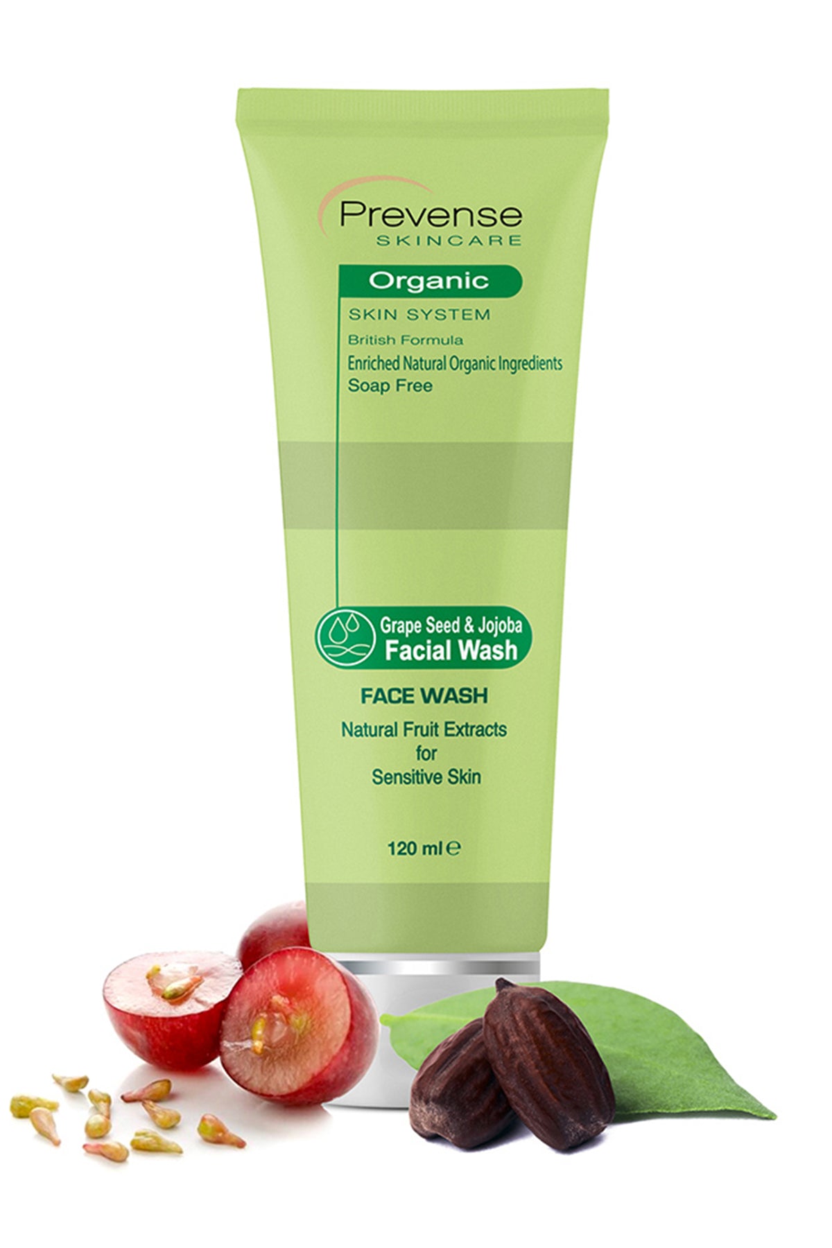 Prevense Grape Seed and Jojoba Face Wash For Sensitive Skin (120 ml)