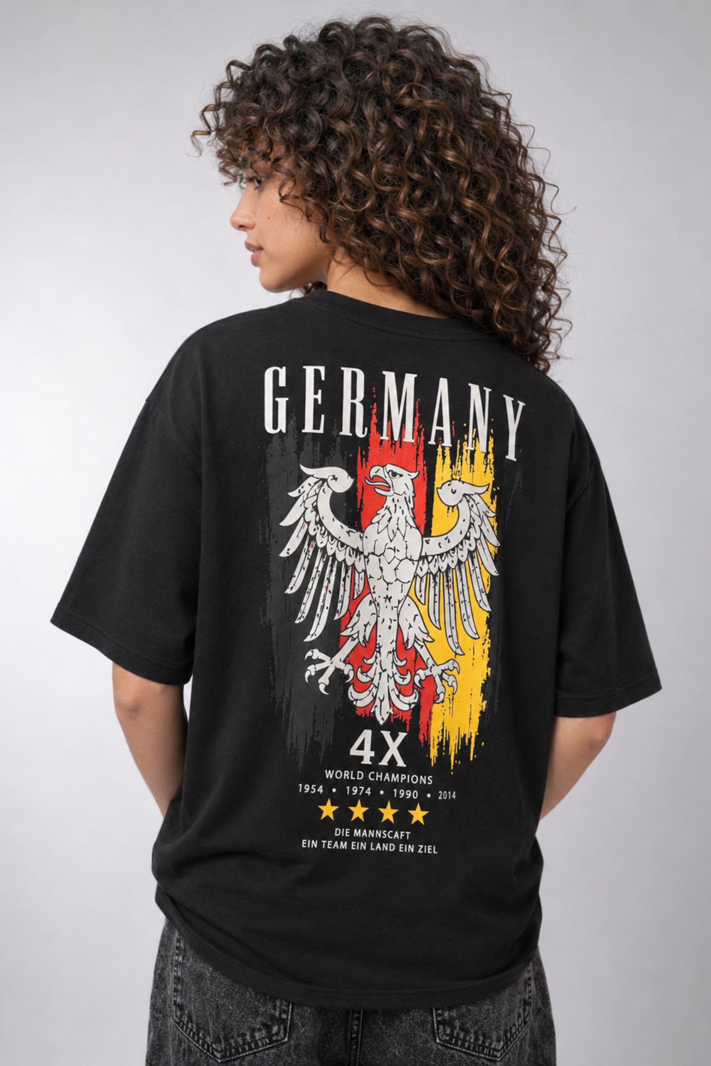 HUSTLE FIFA Unisex Relax Fit T-Shirt - Germany