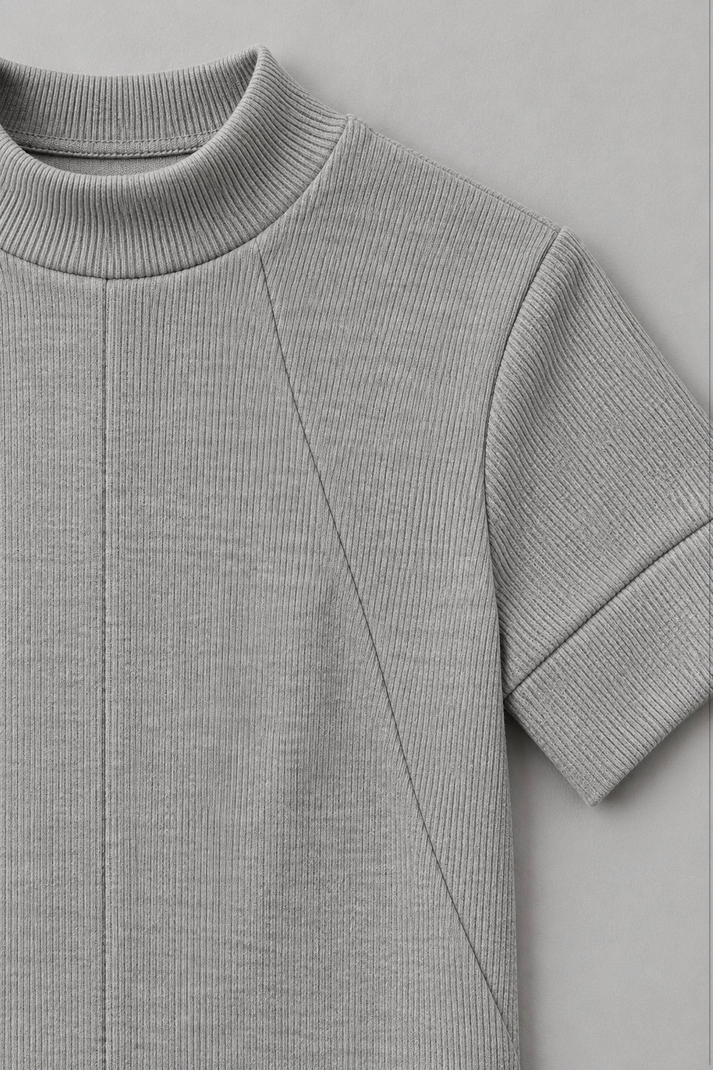 ENVOGUE Women's Formal Top - Gray