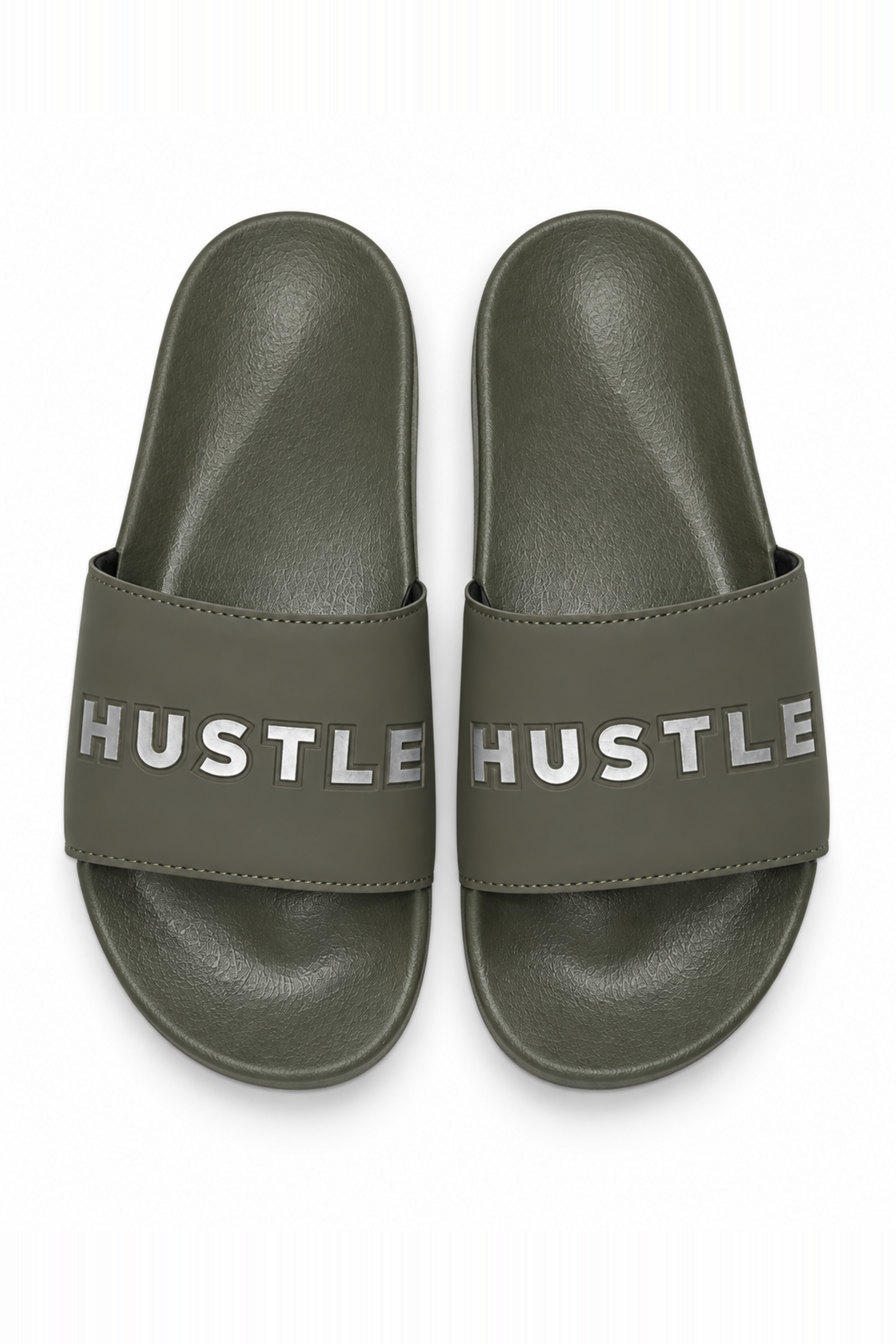 HUSTLE Men's Slide Sandal - Green