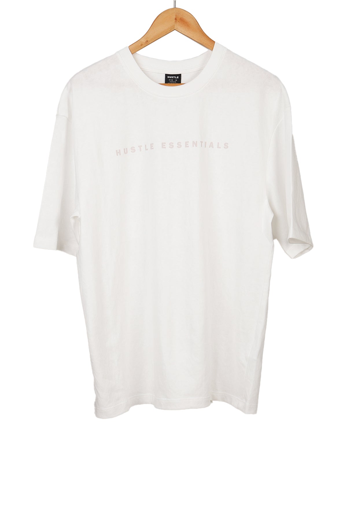 Hustle Men's Short Sleeve Oversize Casual T-Shirt