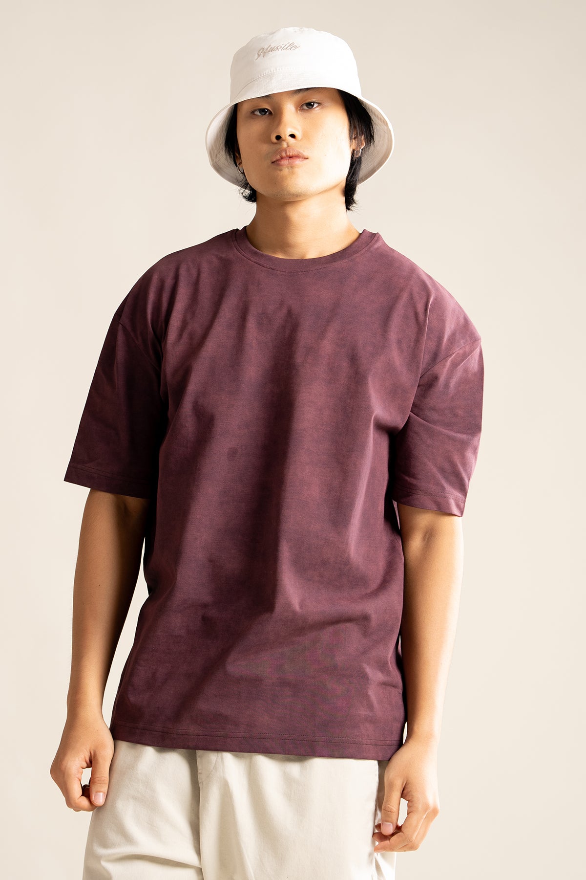 Hustle Premium Short Sleeve Plain Casual T-Shirt