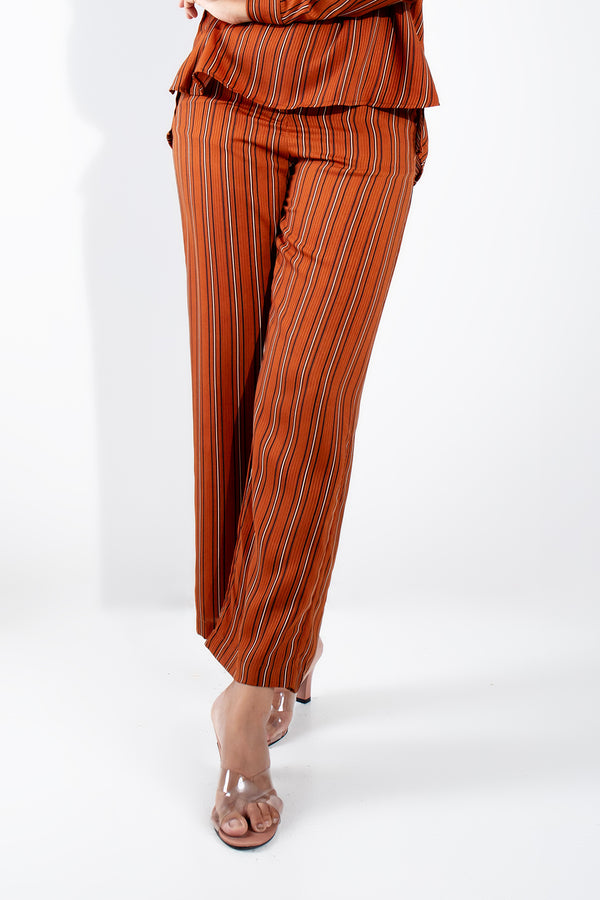 Envogue Women's Casual Stripe Pant