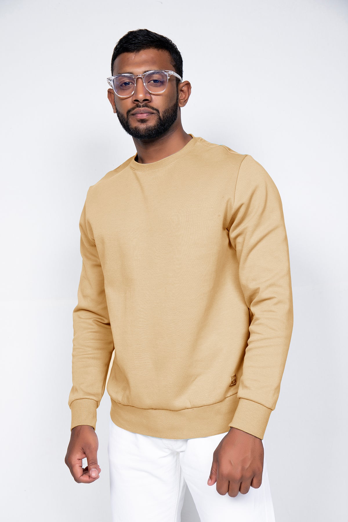 Hustle Men's Long Sleeve Casual Sweater