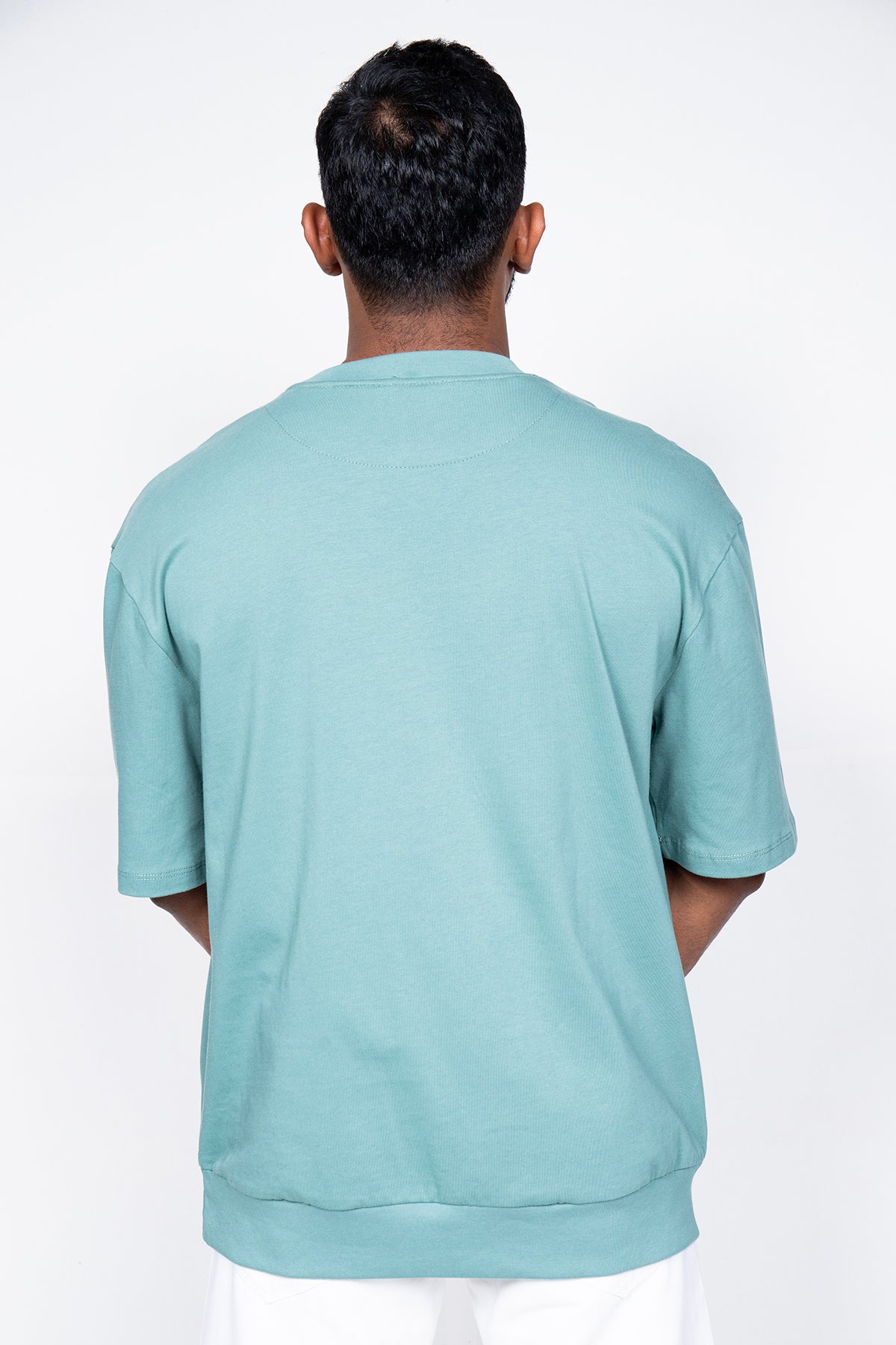 Hustle Men's Short Sleeve Over Size Casual T-Shirt