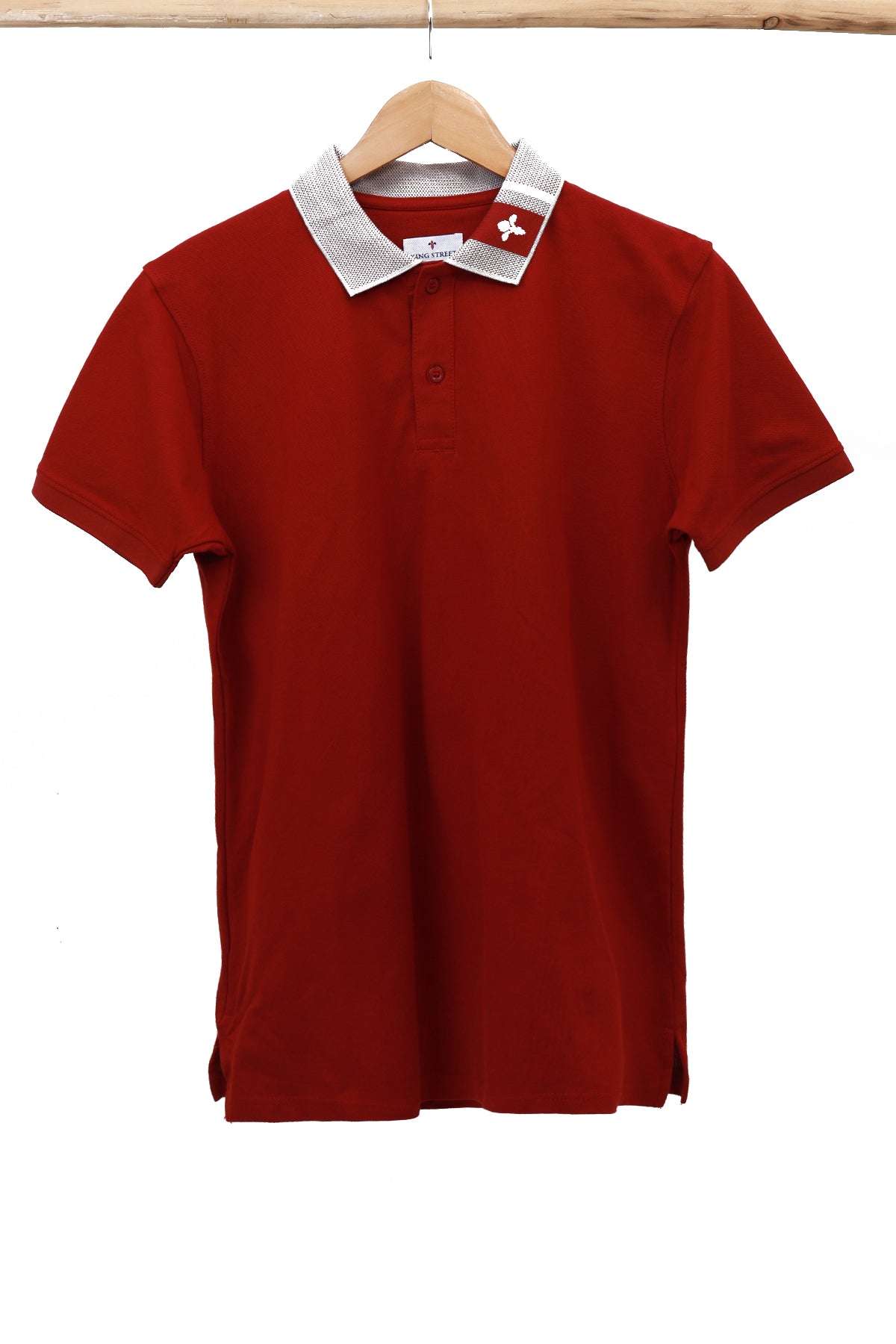 King Street Men's Short Sleeve Casual Polo T-Shirt