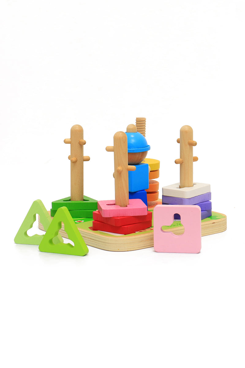Creative Peg Puzzle for Kids