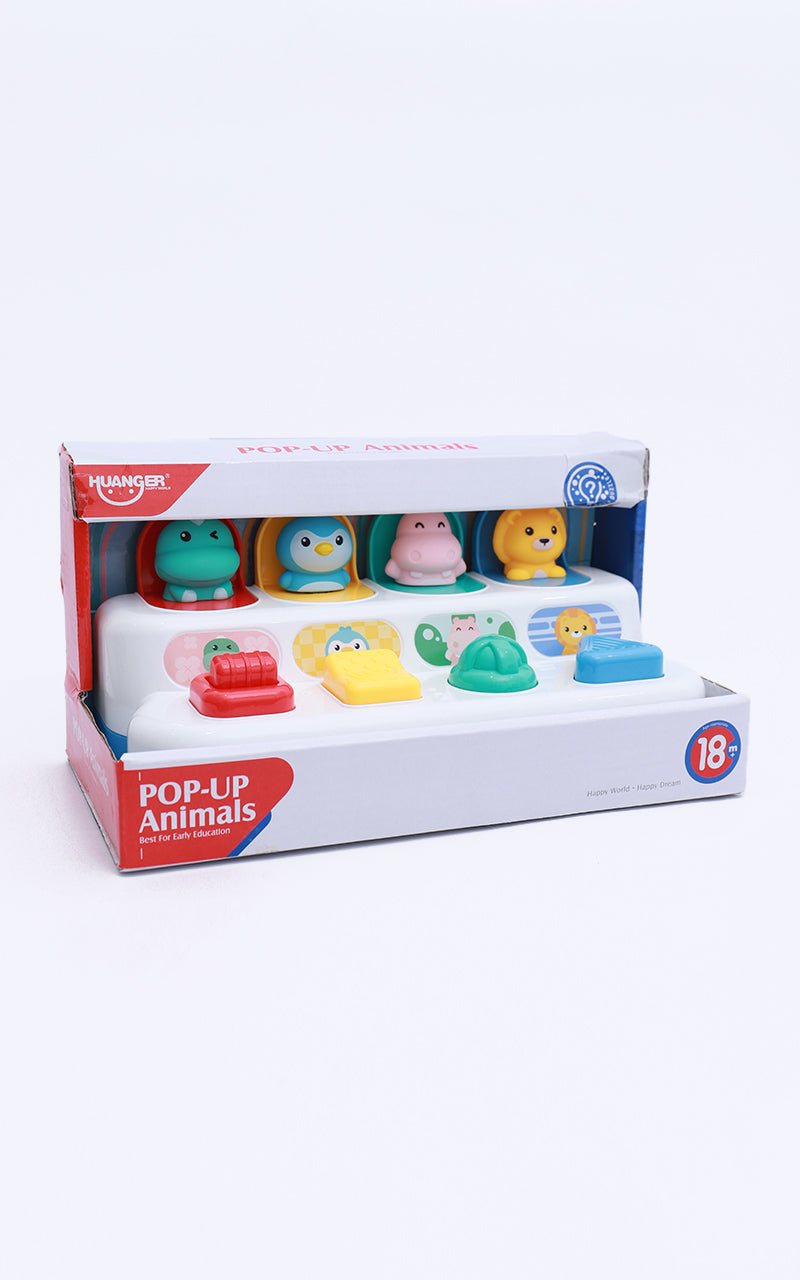 Baby Early Education Pop-Up Animals Toy