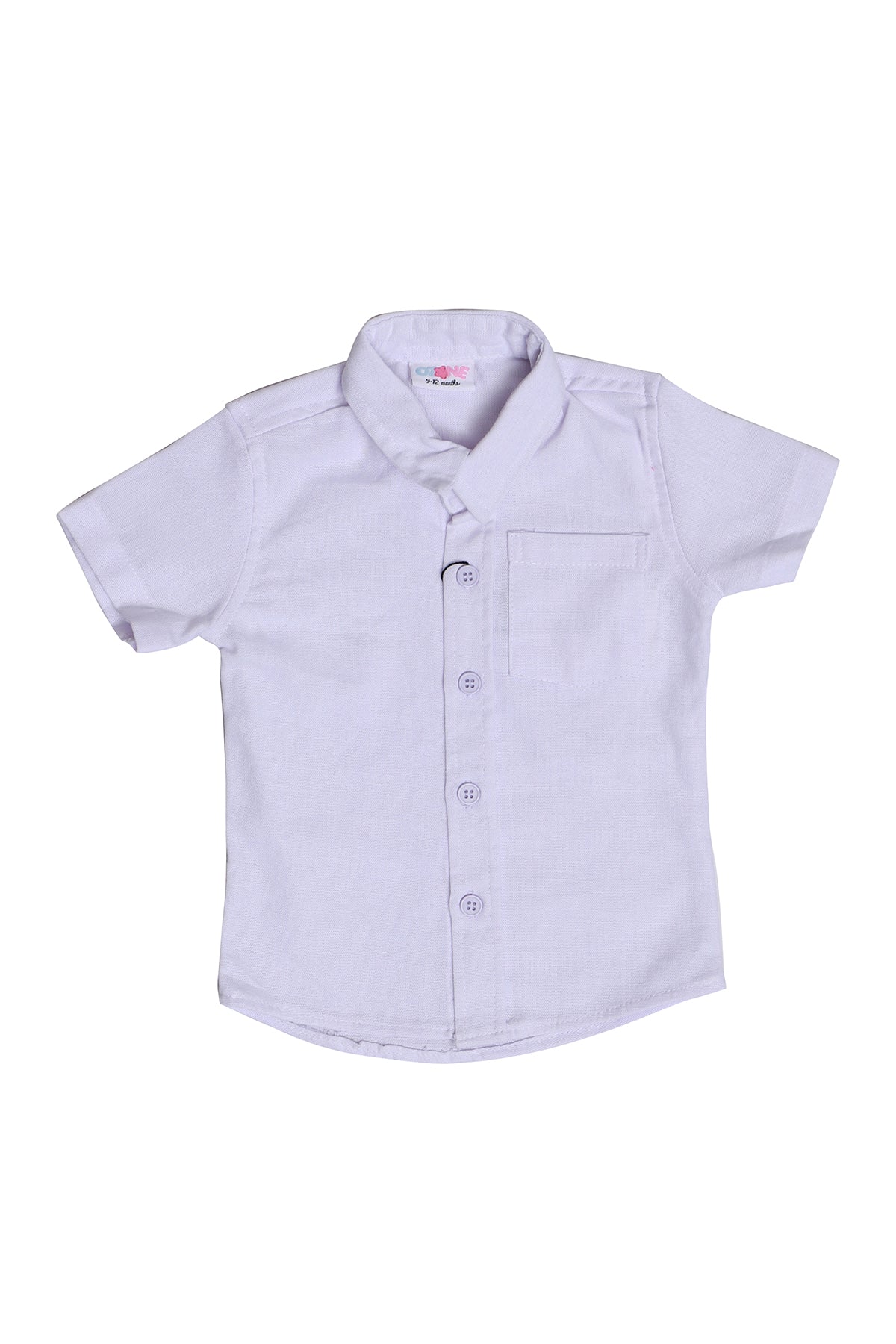 Ozone Baby Boys Short Sleeve Linen Casual Shirt
