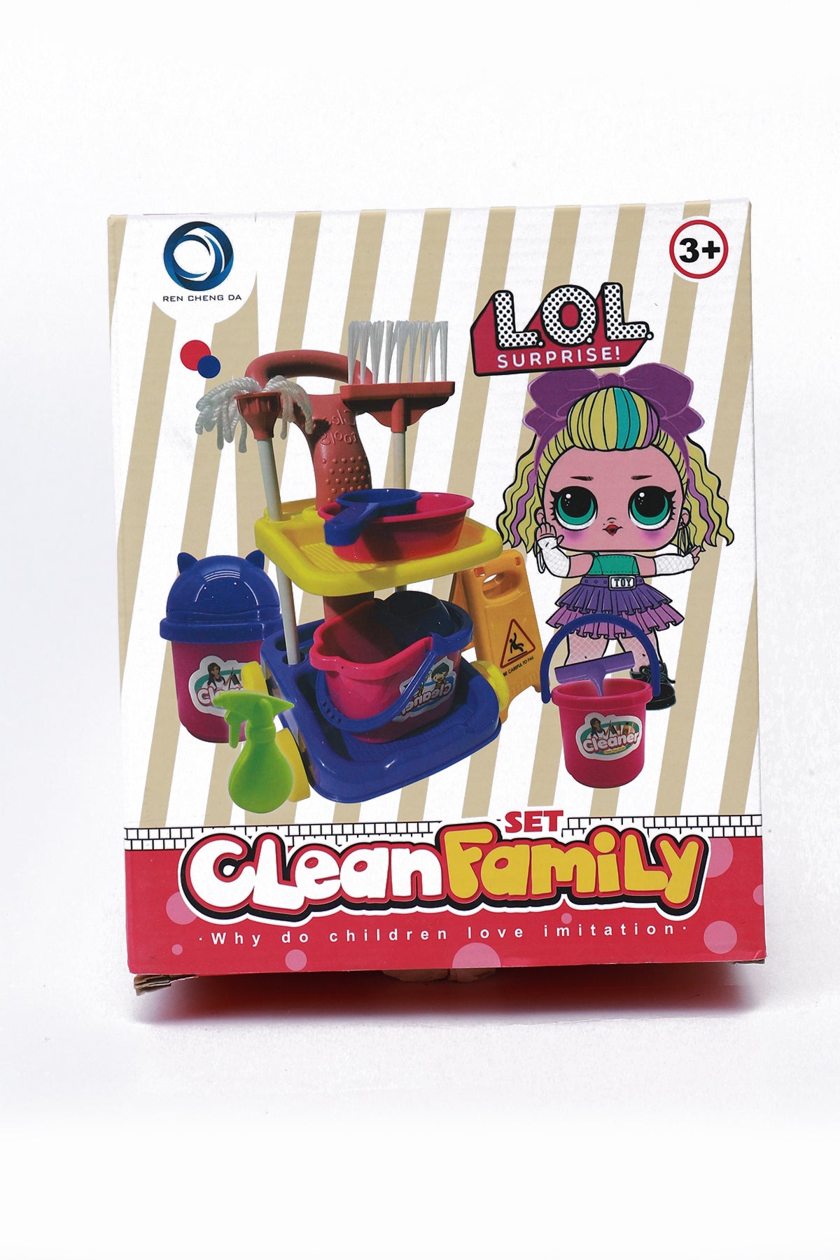 Lol Clean Family Play Set For Kids