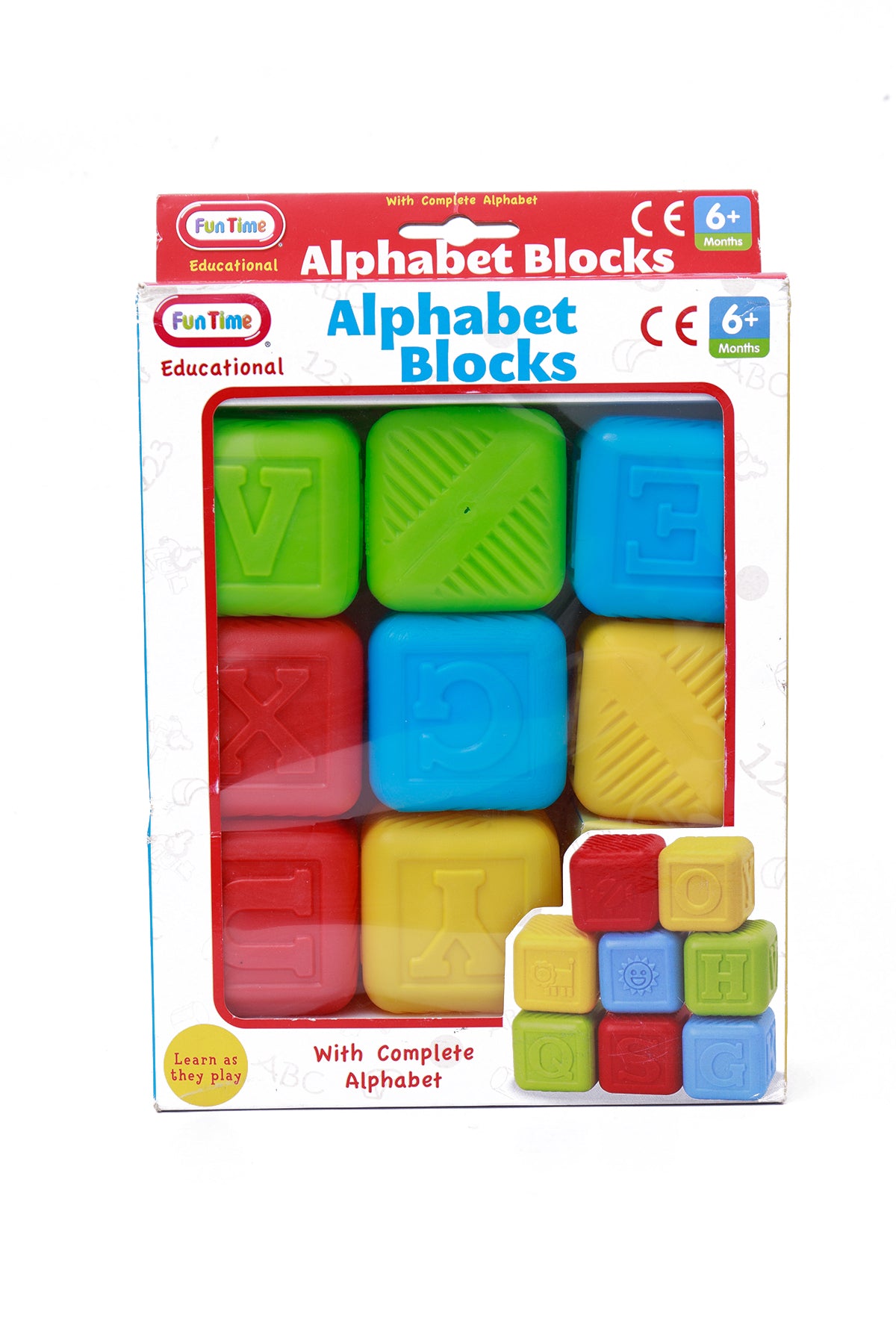 Kids Alphabet Blocks Play Set