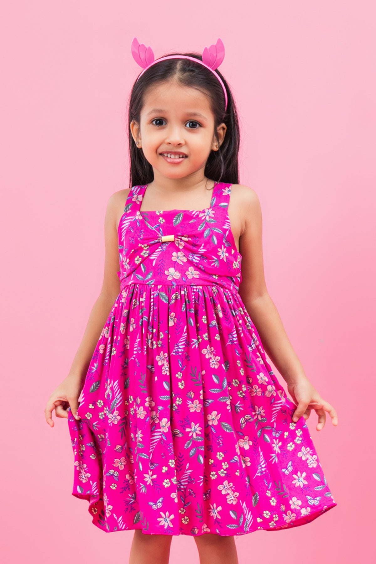 Buy KID1 Lotus Frilly Summer Frock online