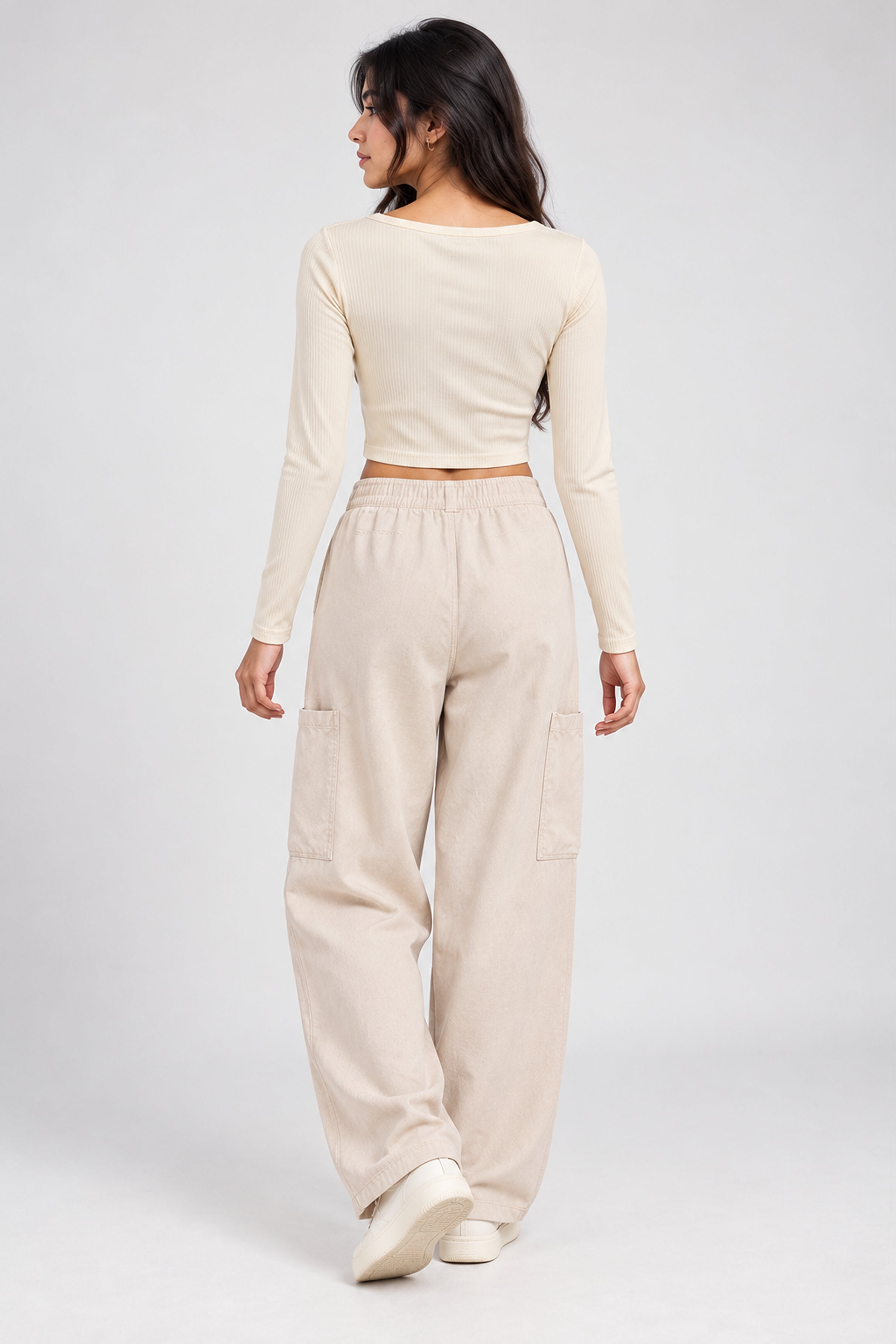 MODANO PETALS IN BLOOM Casual Top - Cream