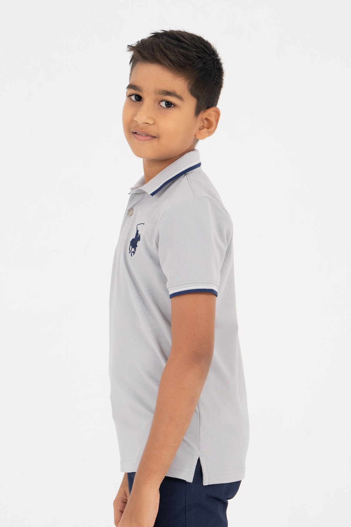 Kids Boys Casual Polo T-Shirt