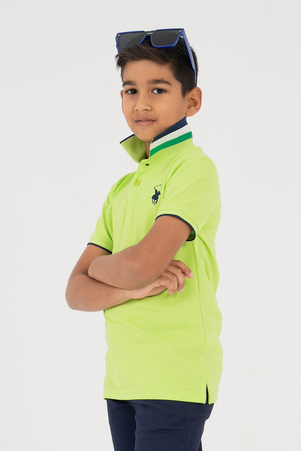 Kids Boys Casual Polo T-Shirt