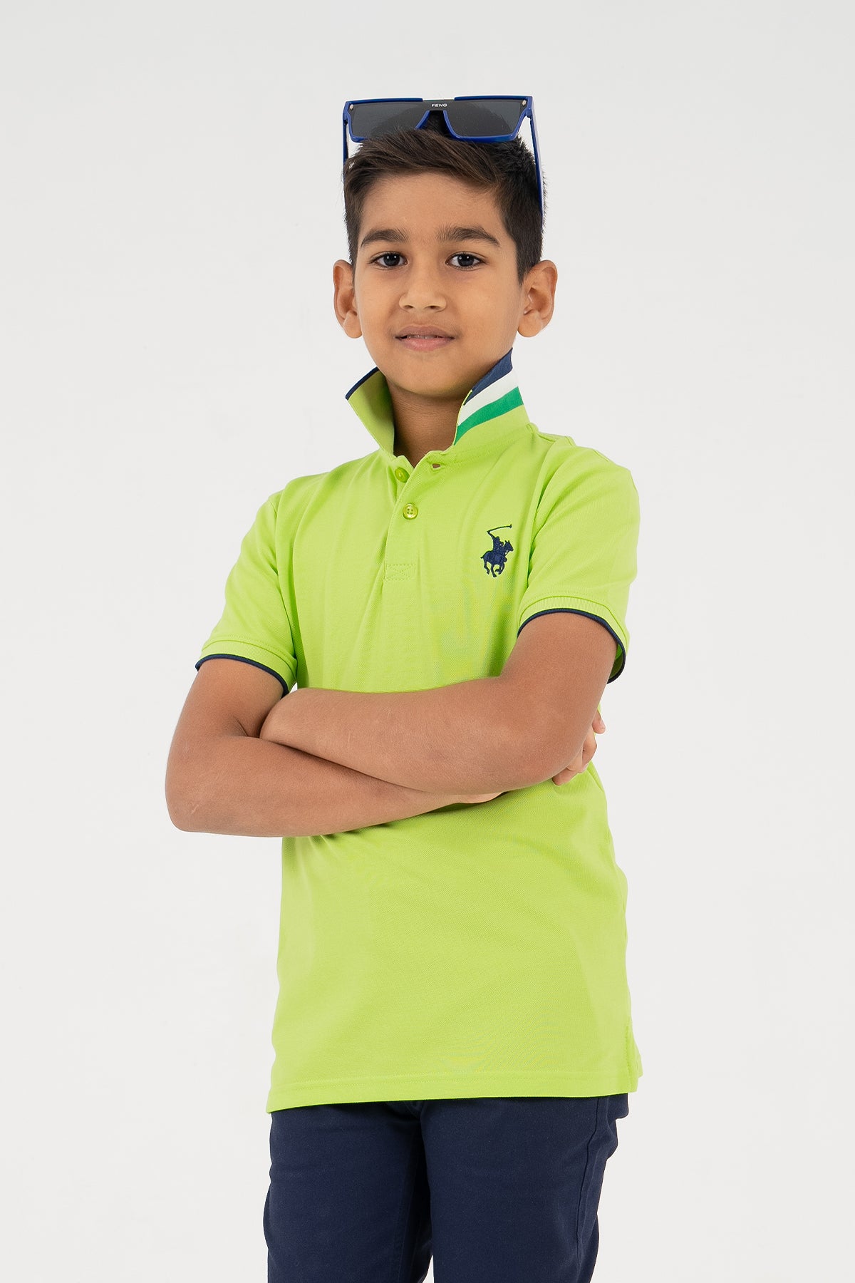 Kids Boys Casual Polo T-Shirt