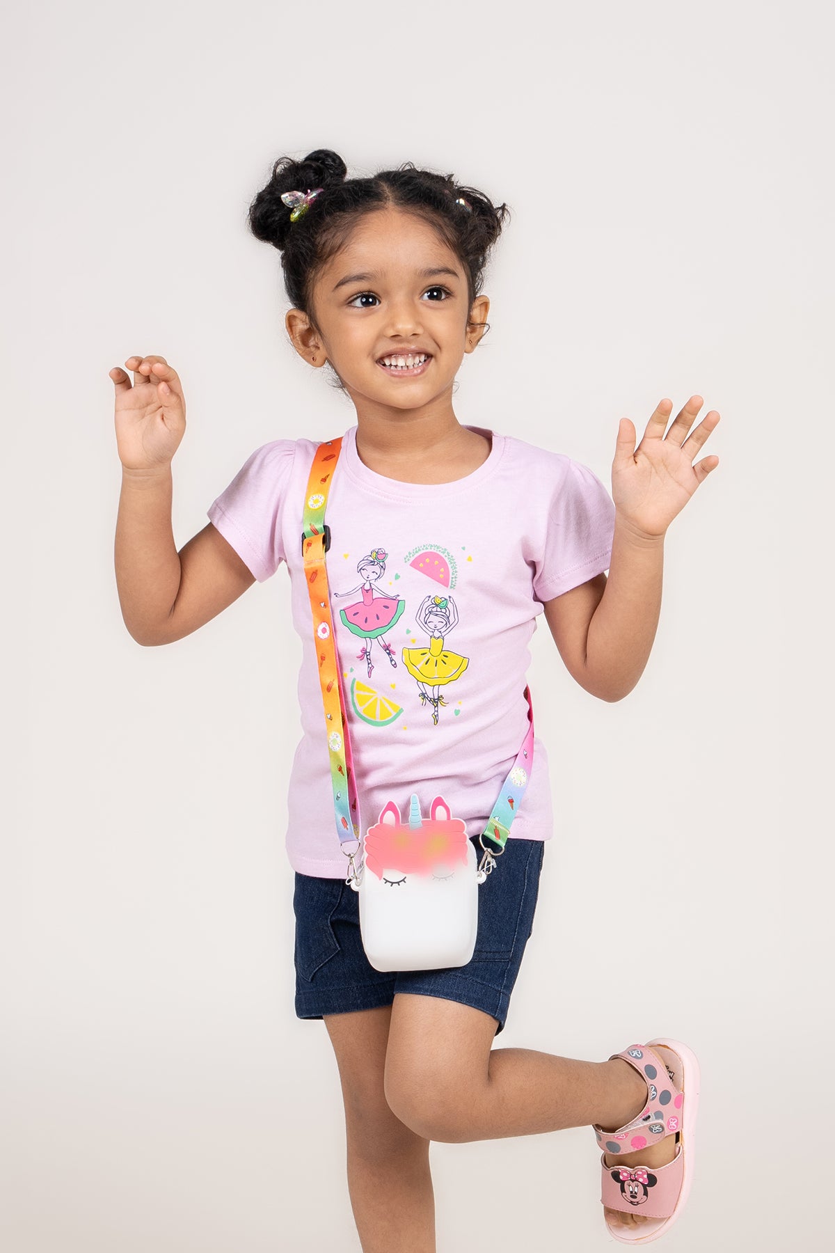 Ozone Kids Girls Casual T-Shirt