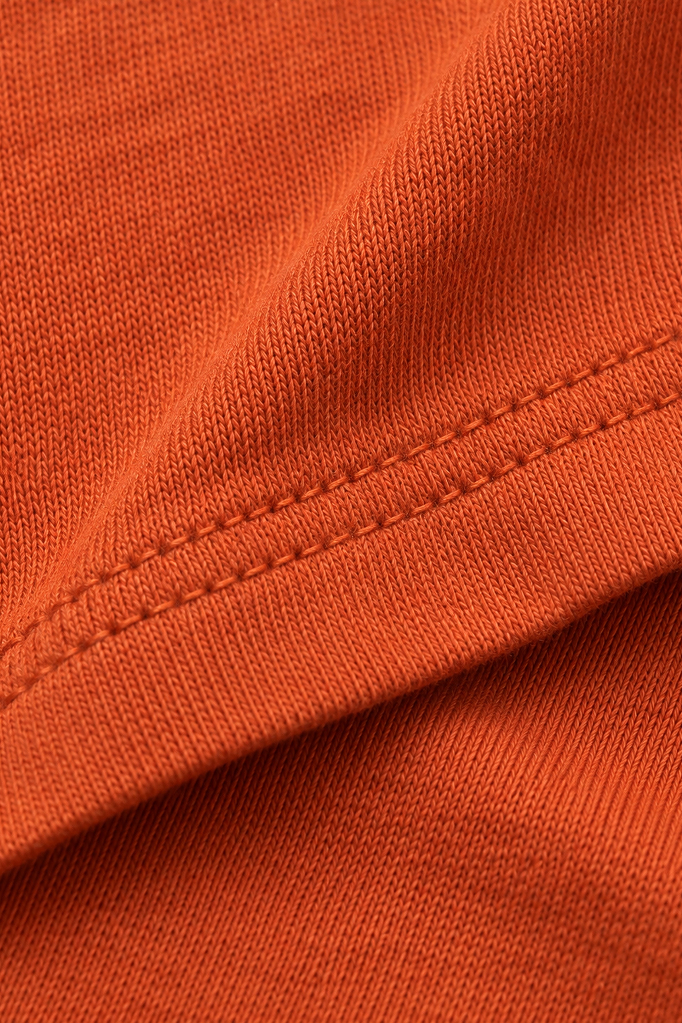 LOLI Women's Crew Neck Regular Tees - Orange