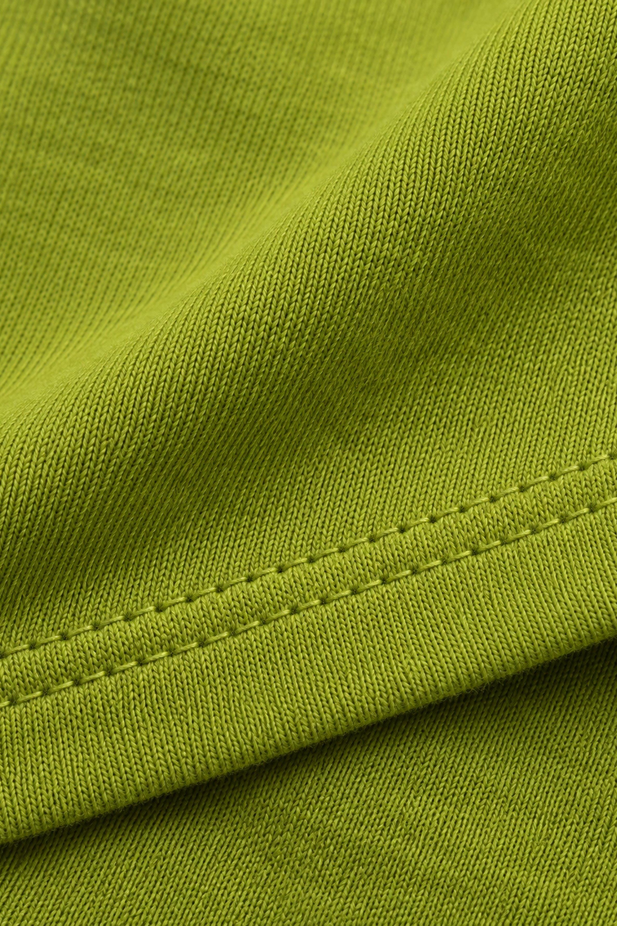 LOLI Women's Crew Neck Regular Tees - Light Green