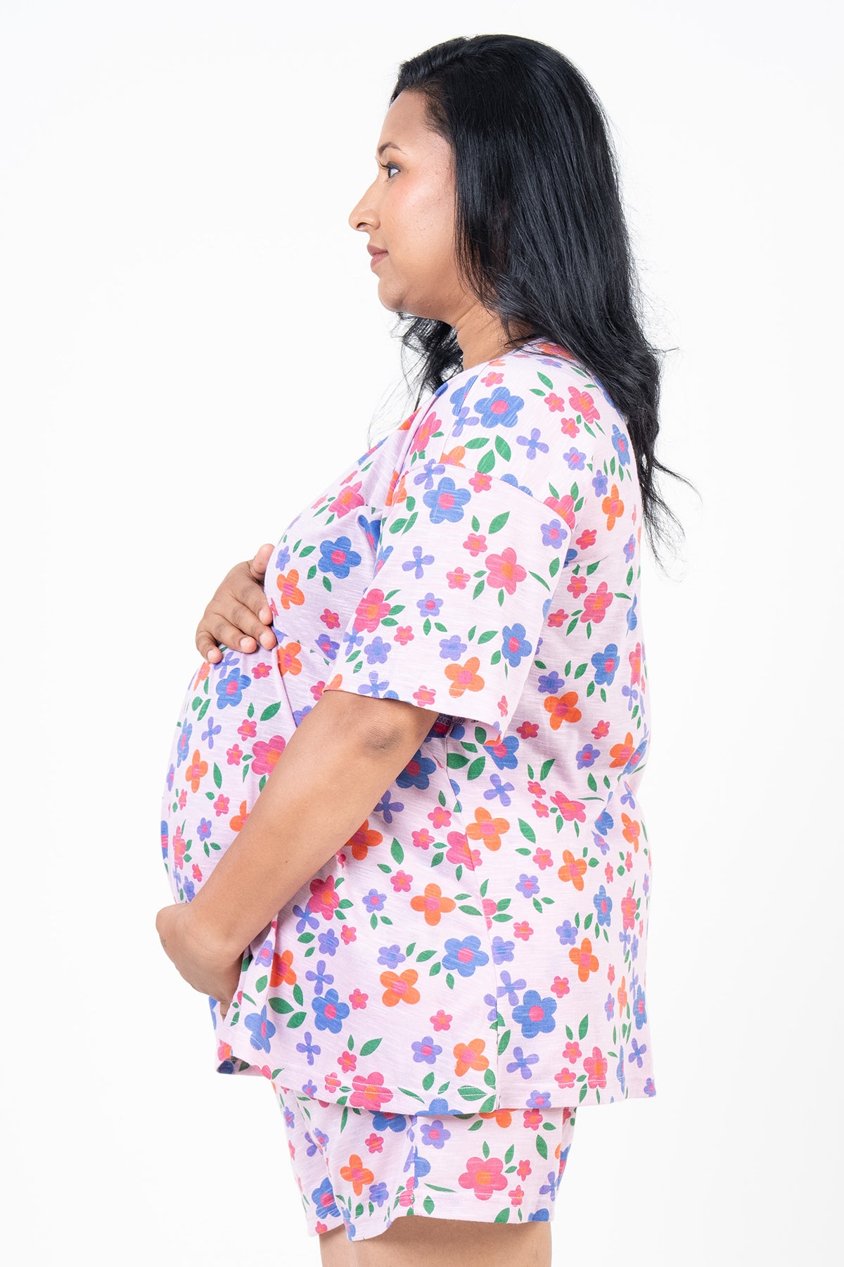 Envogue Women's Short Sleeve Maternity T-Shirt