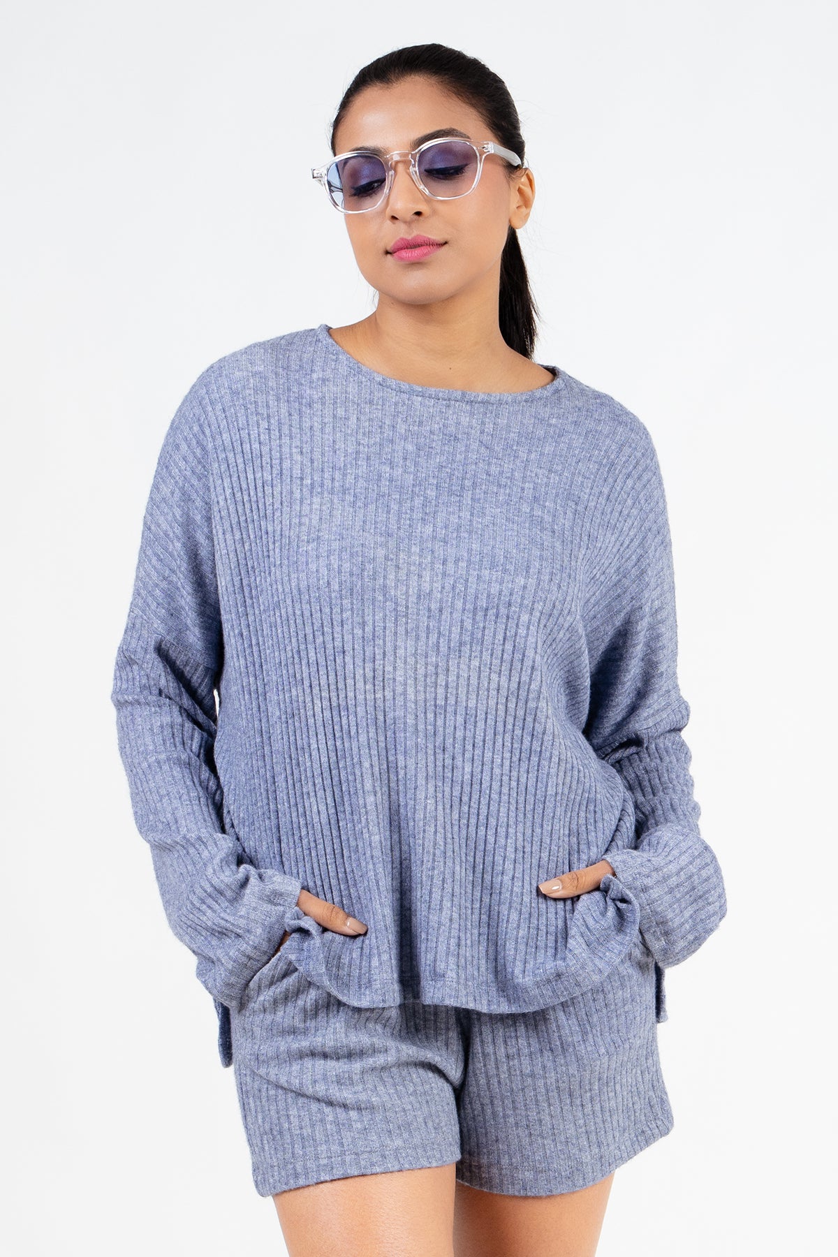 Core Basics Women's Long Sleeve Loungewear Top