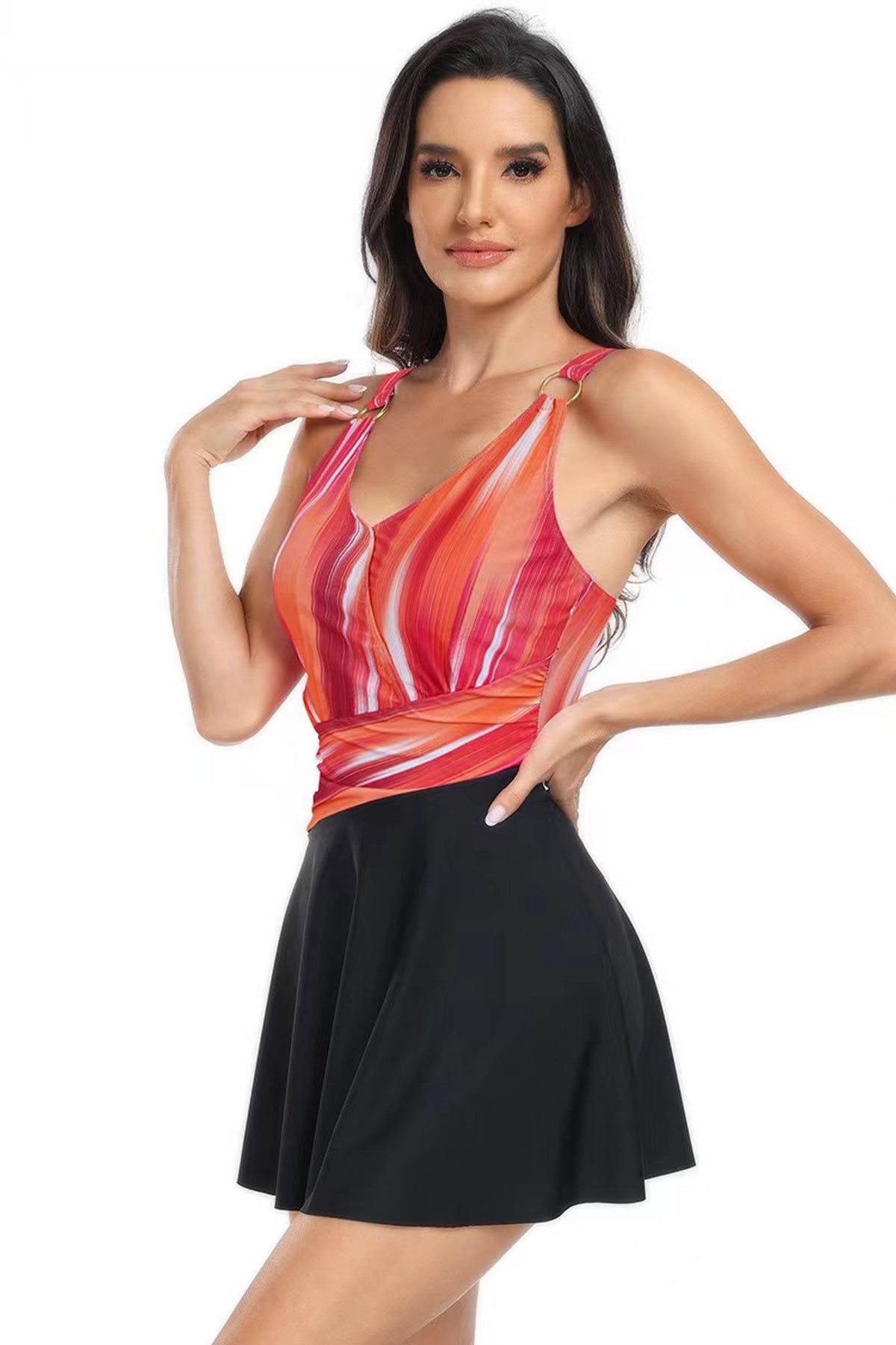 Women's Sleeve Less Swimming Dress