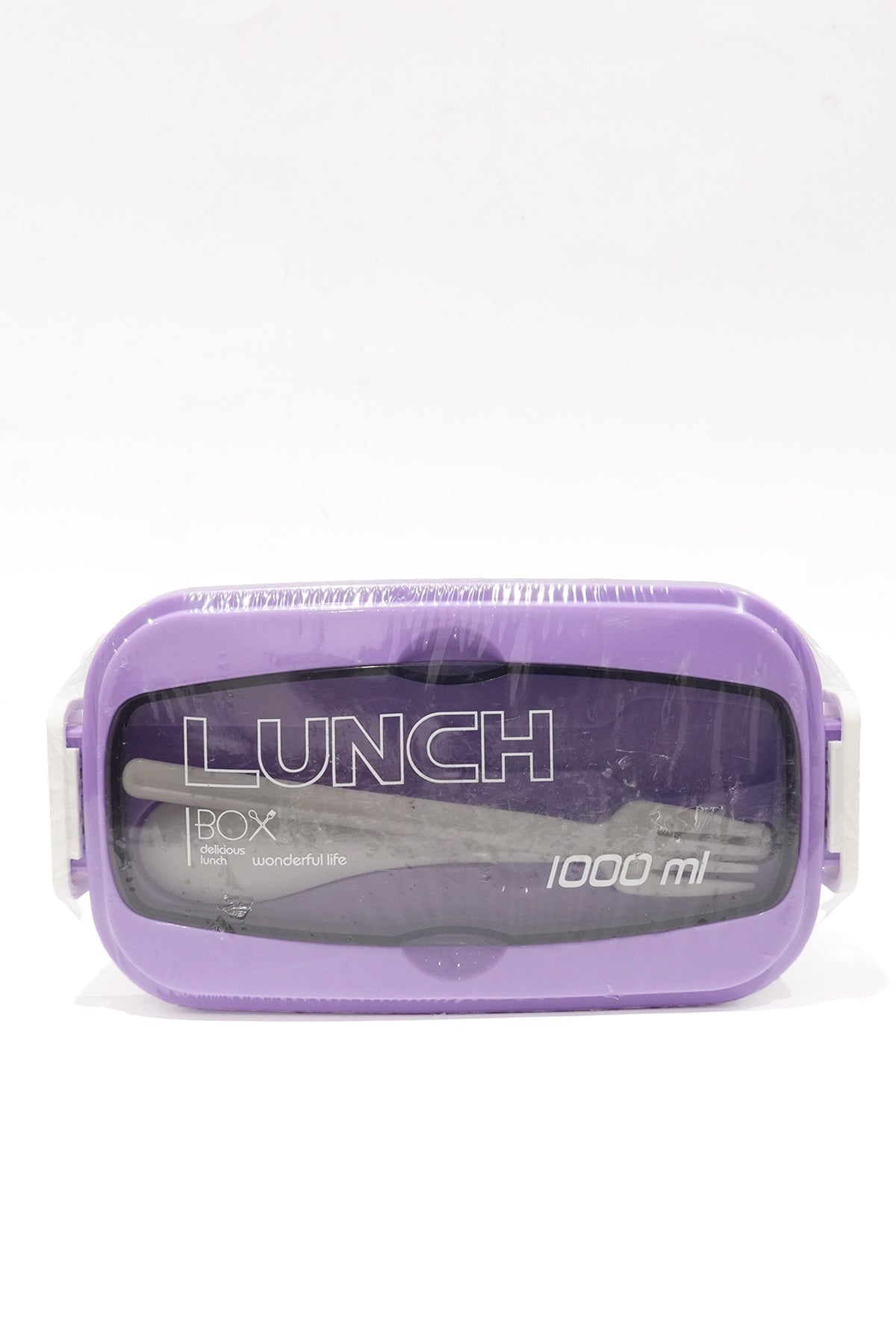 Lunch Box With Spoon Fork