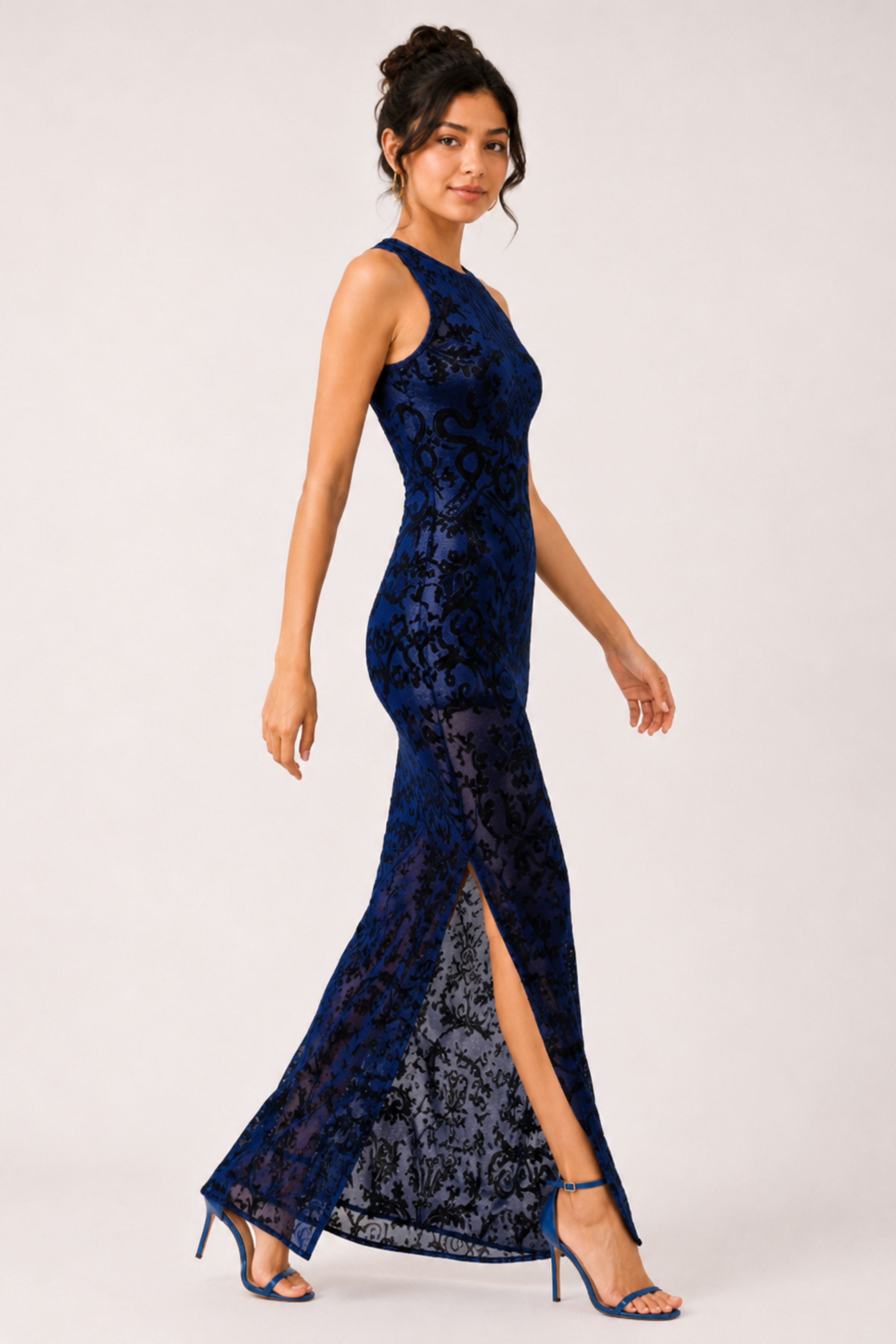 MODANO Party Sleeve less Dress - Navy
