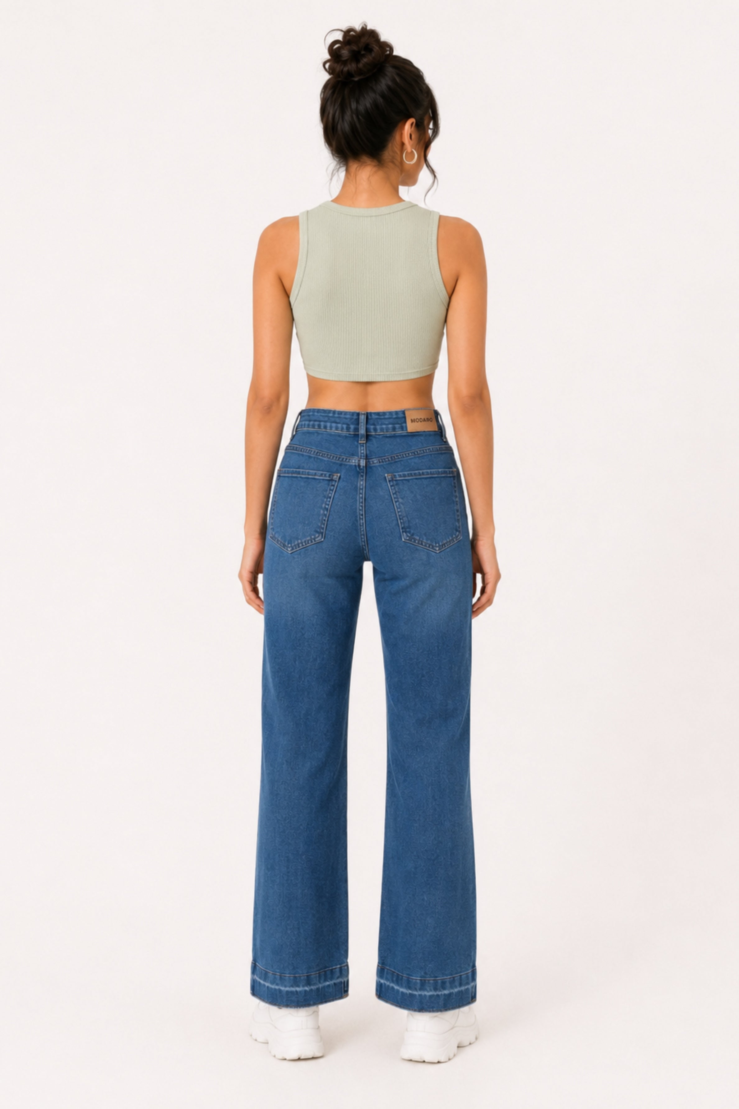 MODANO Casual Tank Top - Green