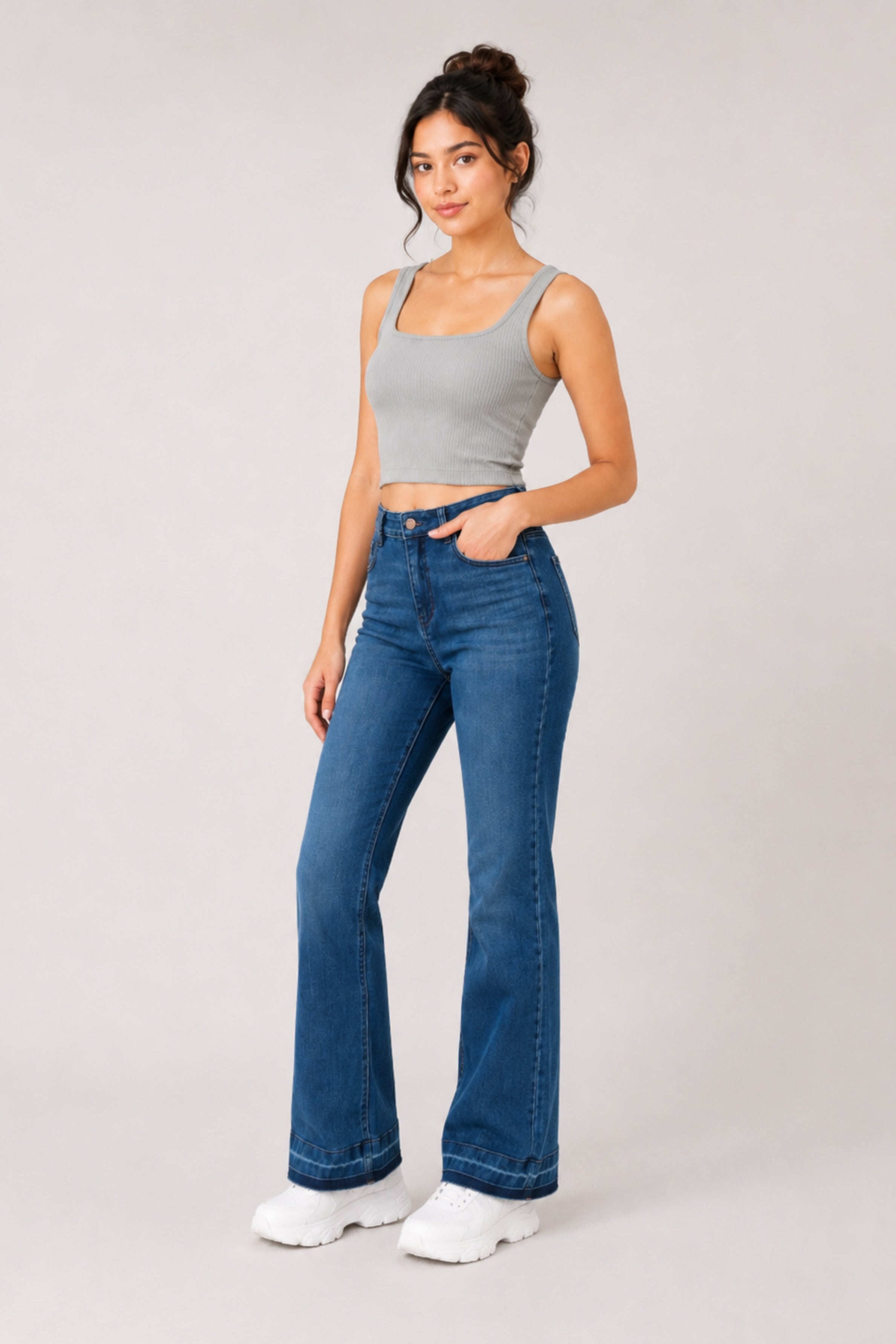 MODANO Casual Tank Top - Ash