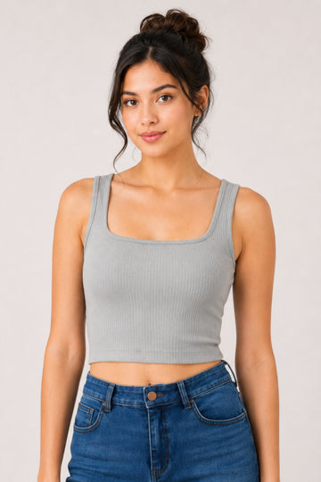MODANO Casual Tank Top - Ash