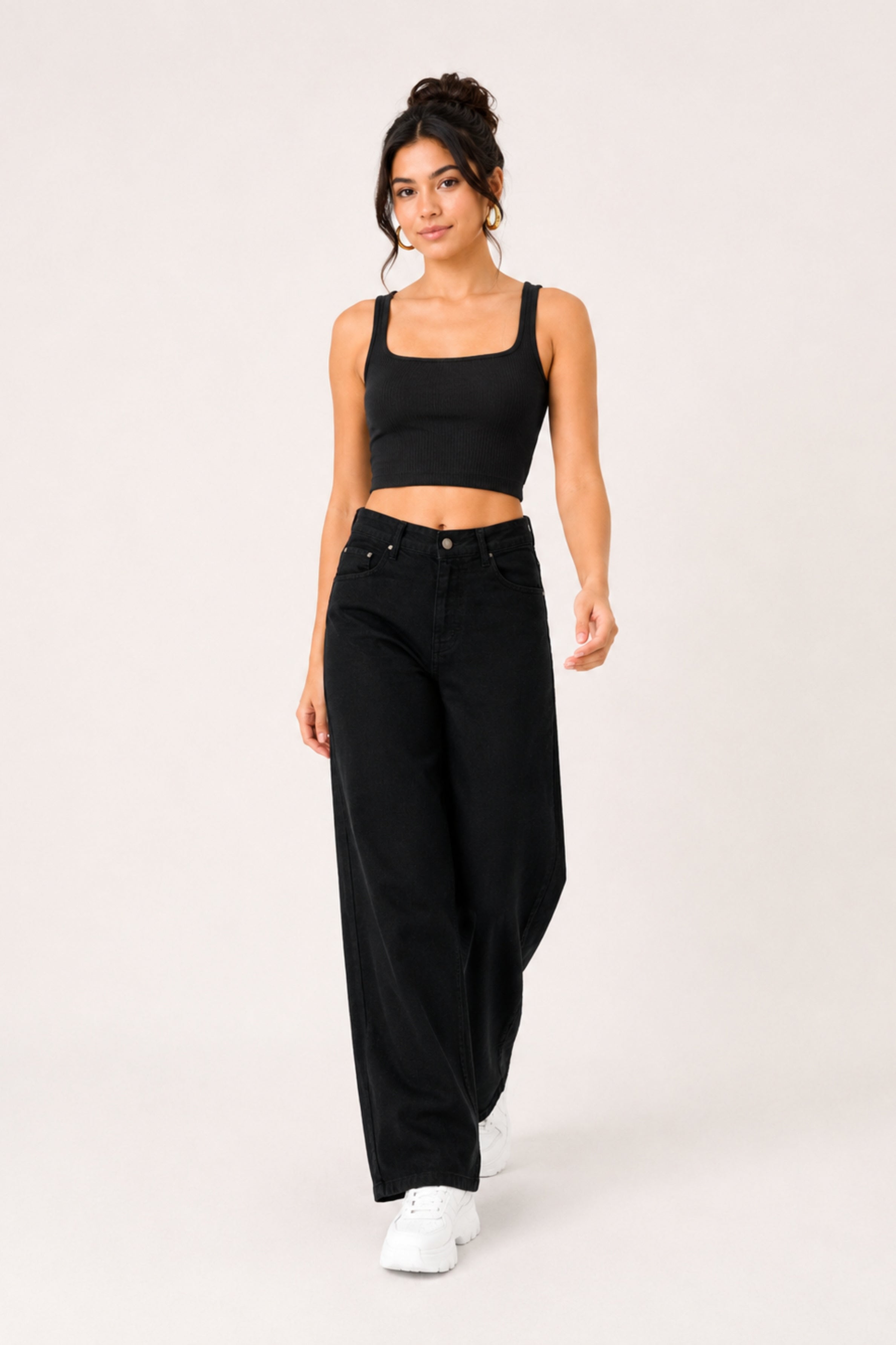 MODANO Casual Tank Top - Black