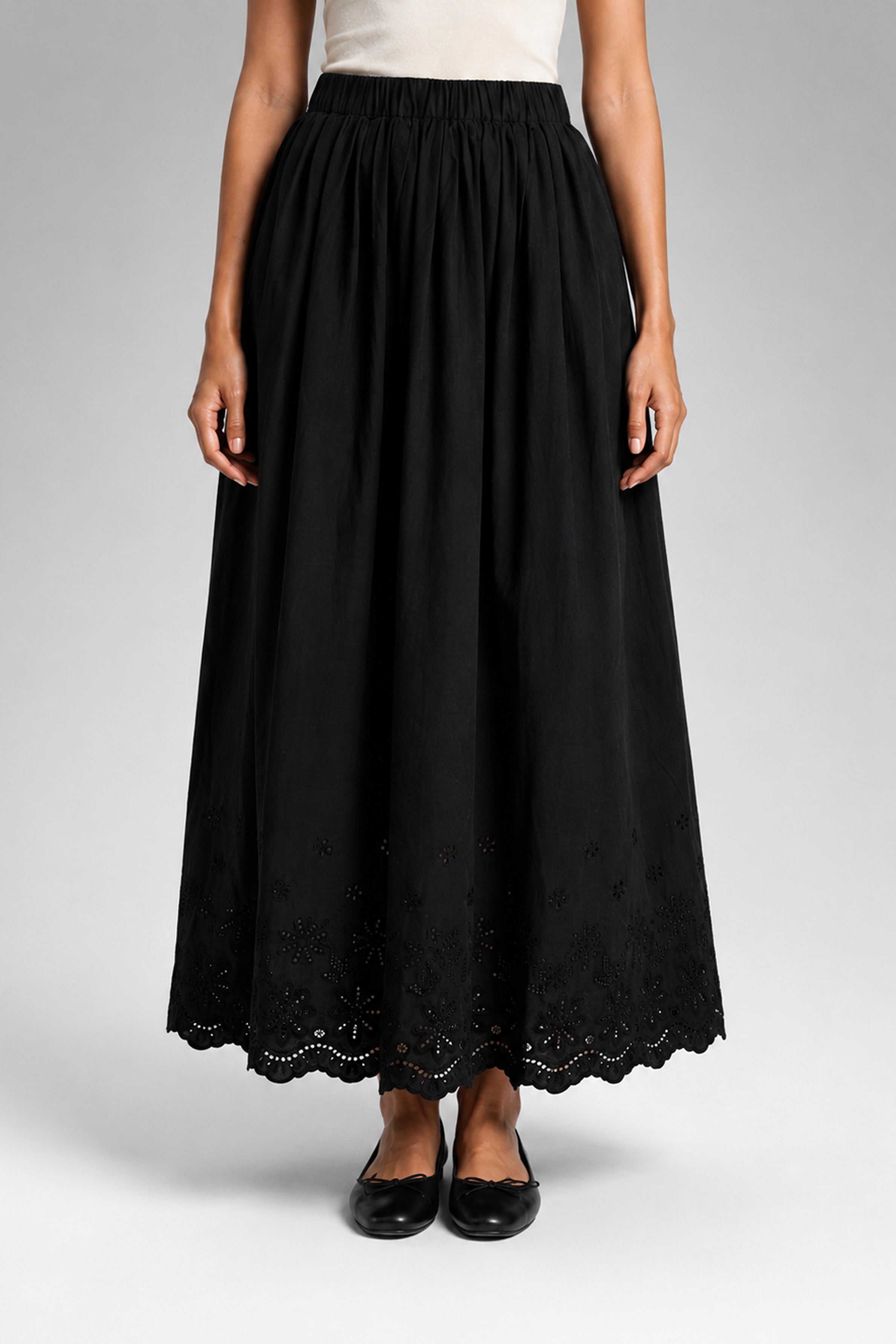 Lemon Capsule MODANO Casual Skirt - Black