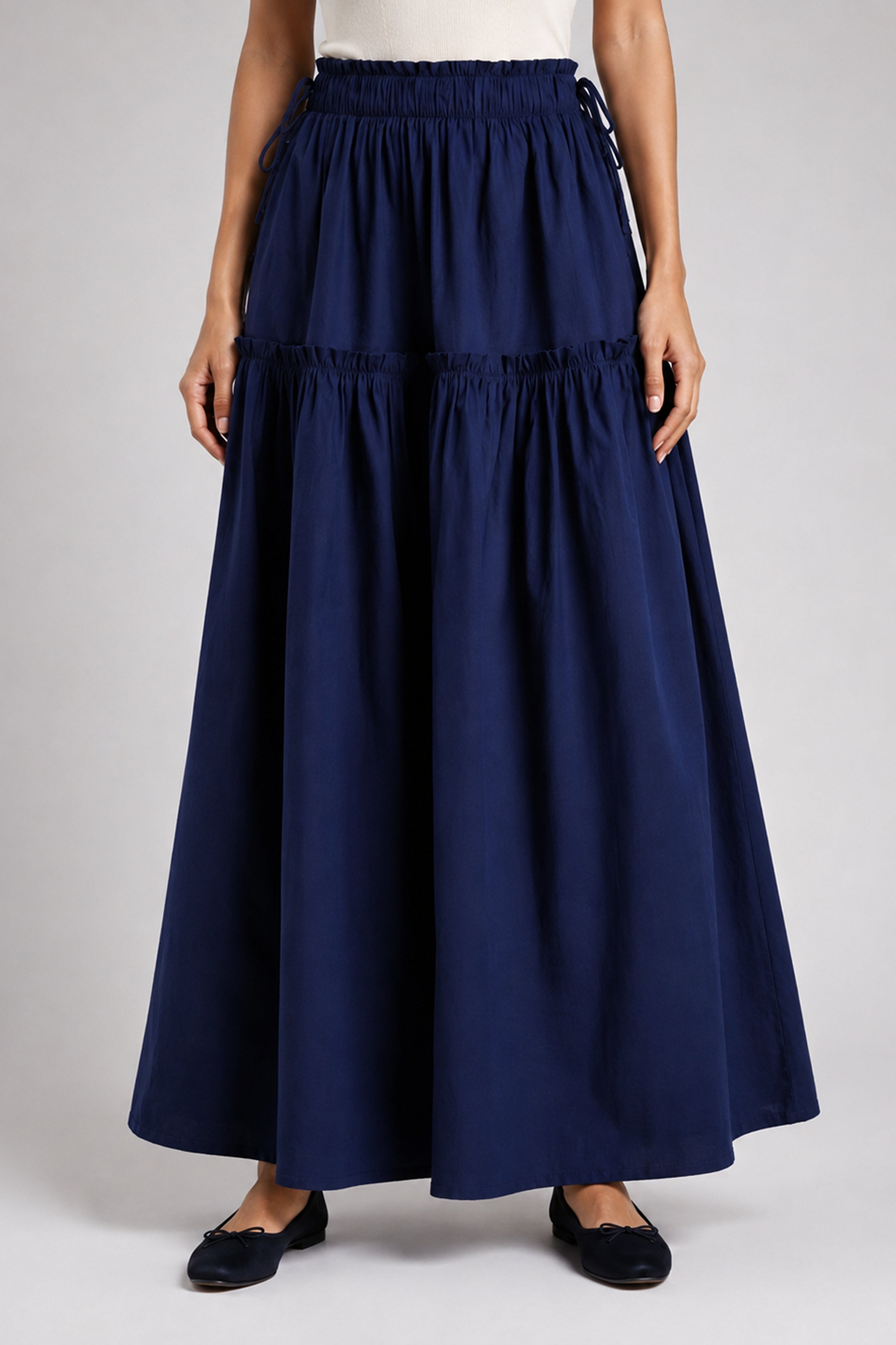 Lemon Capsule MODANO Casual Skirt - Navy