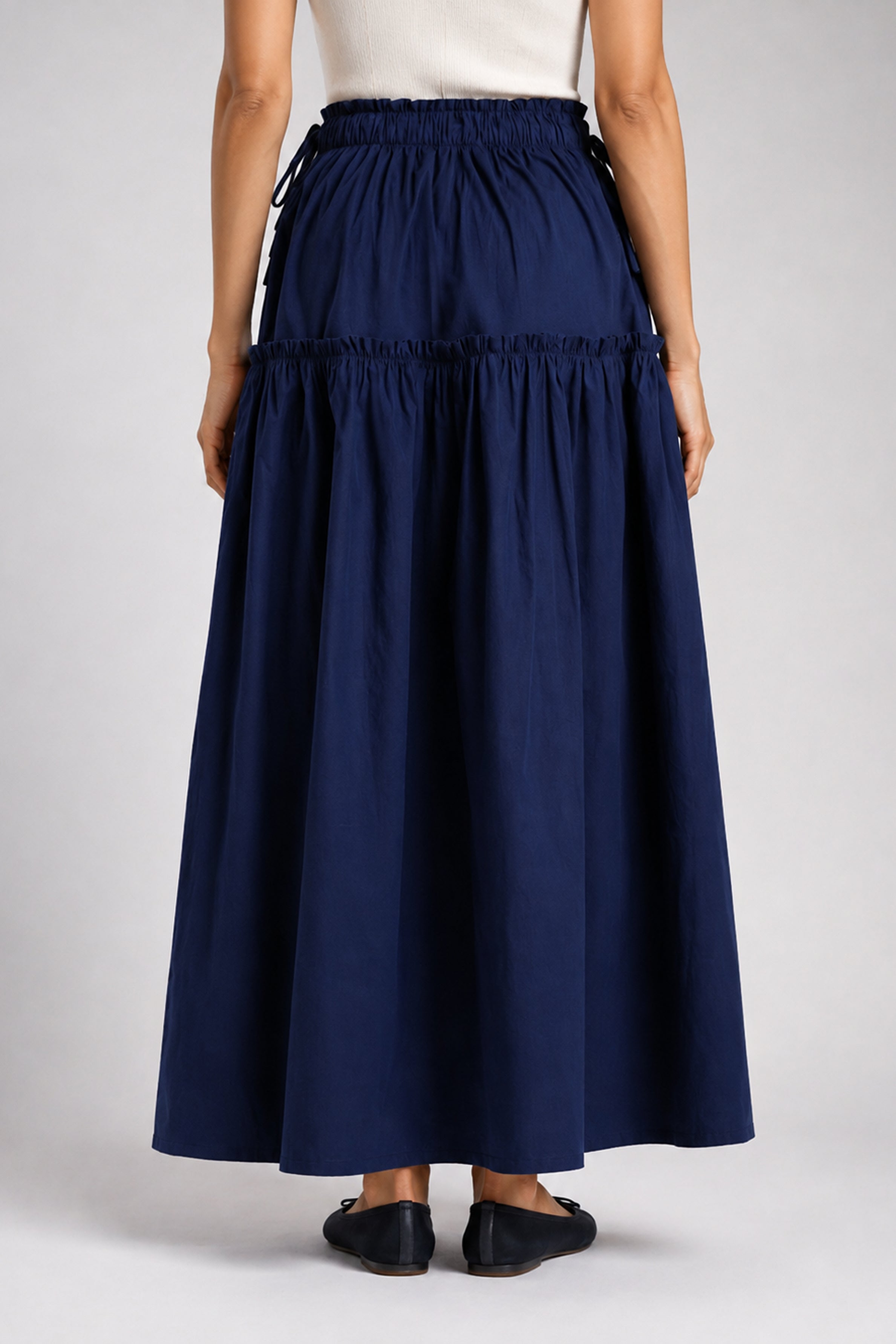 Lemon Capsule MODANO Casual Skirt - Navy