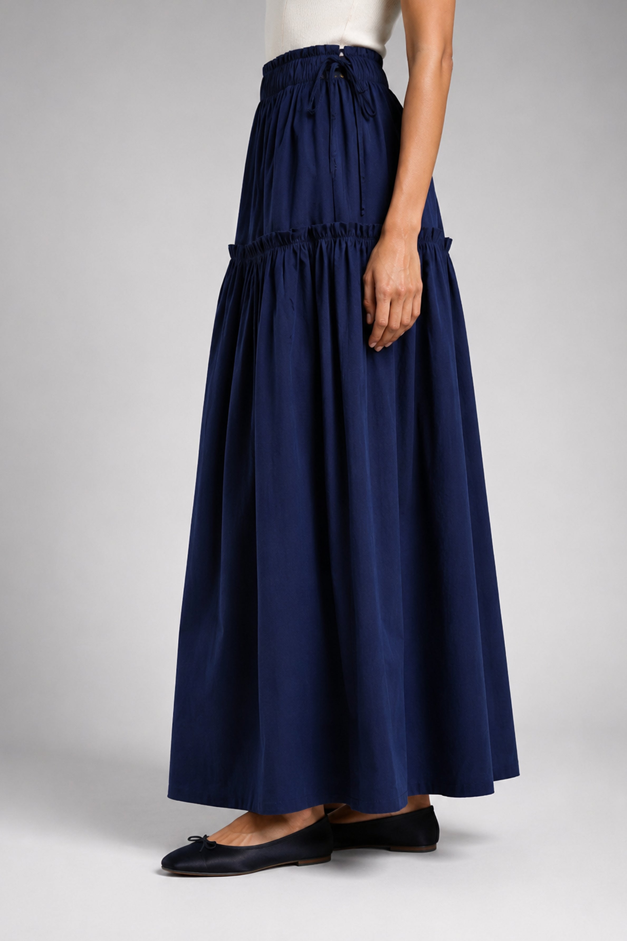 Lemon Capsule MODANO Casual Skirt - Navy